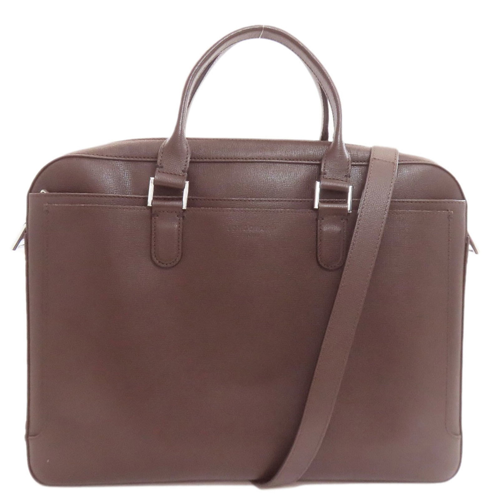 Briefcase Leather Longchamp: Briefcase Leather Longchamp Brown Leather Briefcase from Longchamp with Dimensions 30.5cm x 40cm x 6.5cm. This briefcase is made of high-quality leather and features a classic design. The signature be