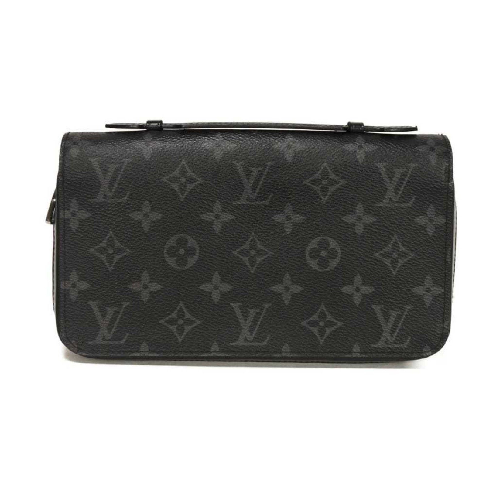 Monogram Eclipse Vuitton Bi Fold Long Wallet: Monogram Eclipse Vuitton Bi Fold Long Wallet Monogram Eclipse Vuitton Bi Fold Long Wallet - A stylish and functional accessory, this bi-fold long wallet features the iconic Monogram Eclipse design in