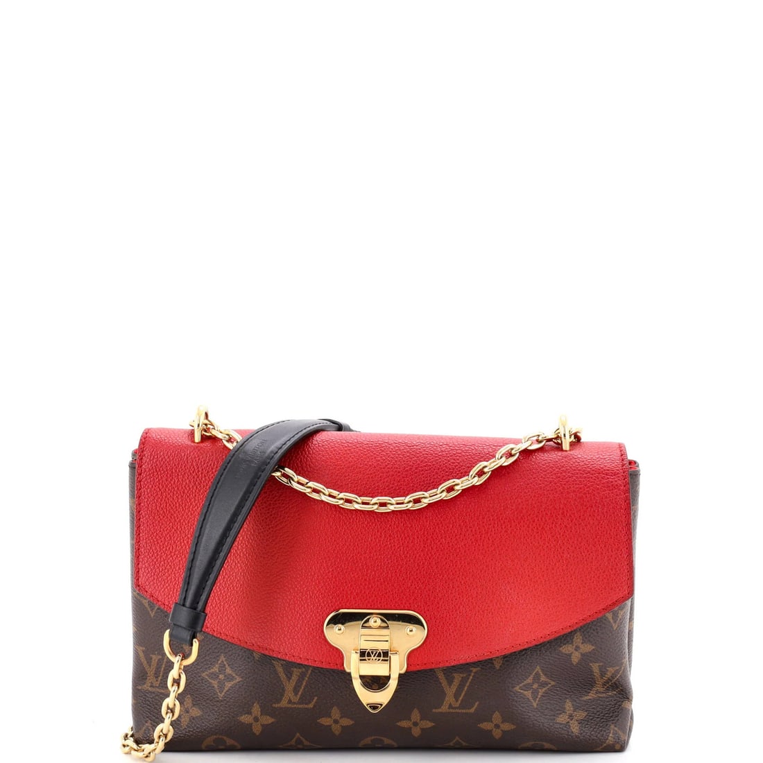 Louis Vuitton Saint Placide Handbag Monogram Canvas and Leather: Louis Vuitton Saint Placide Handbag Monogram Canvas and Leather The Louis Vuitton Saint Placide Handbag is a stylish shoulder bag featuring a unique monogram canvas and leather design. With its bold