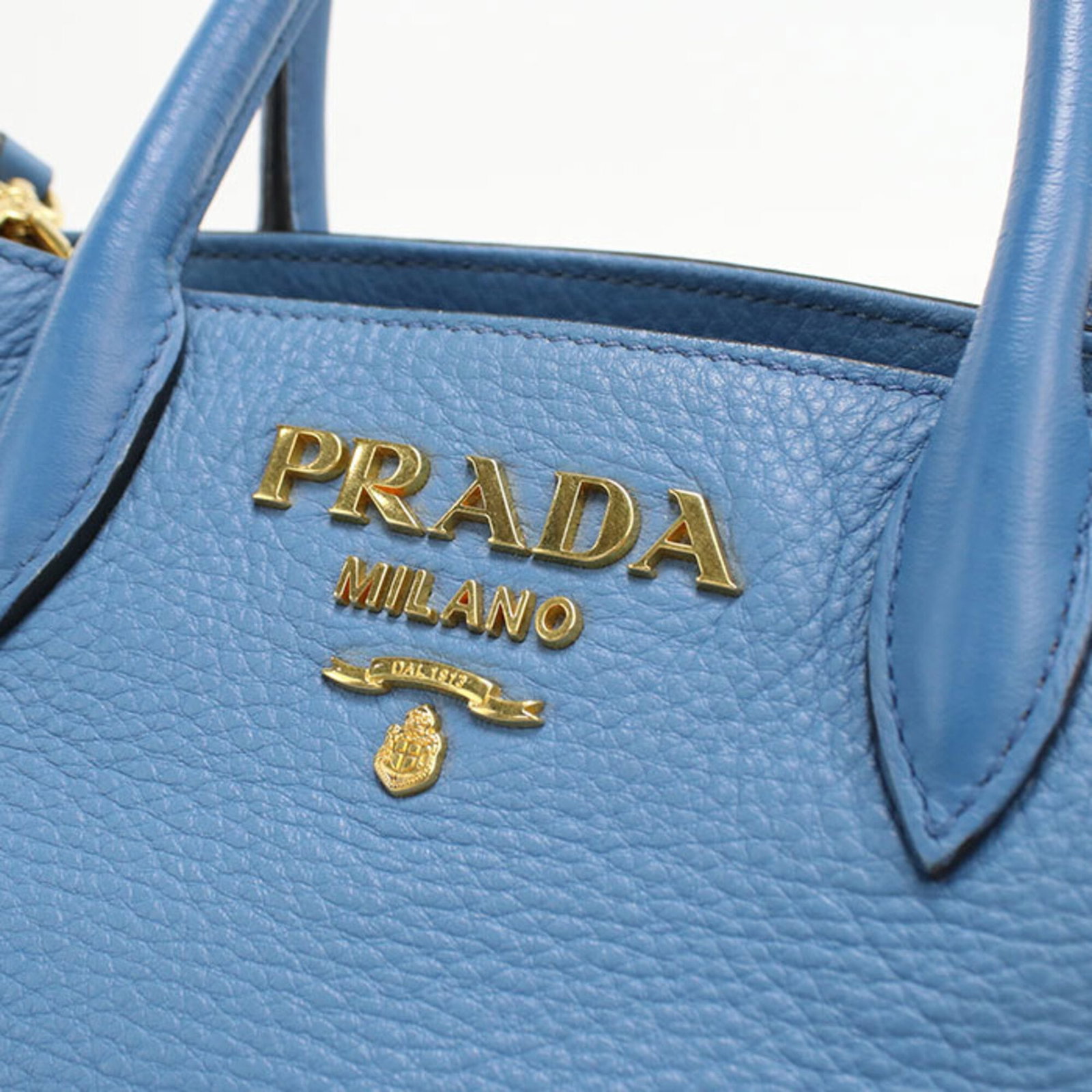 Handbag Leather Prada - 4