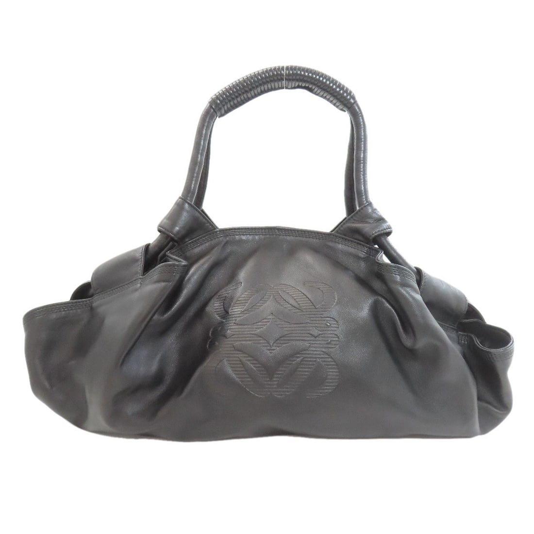 Handbag Lambskin Loewe Aire Nappa: Handbag Lambskin Loewe Aire Nappa Item Specifics: Brand: LOEWE Style: Handbag Color: black Type: Handbag Exterior Color: black Exterior Material: Lambskin Product Disclaimer: Pre-owned unless stated.