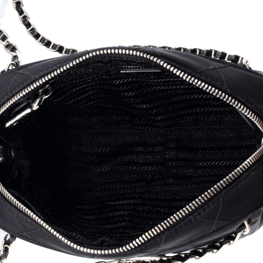 Quilted Tessuto Camera Prada Small Bag - 5