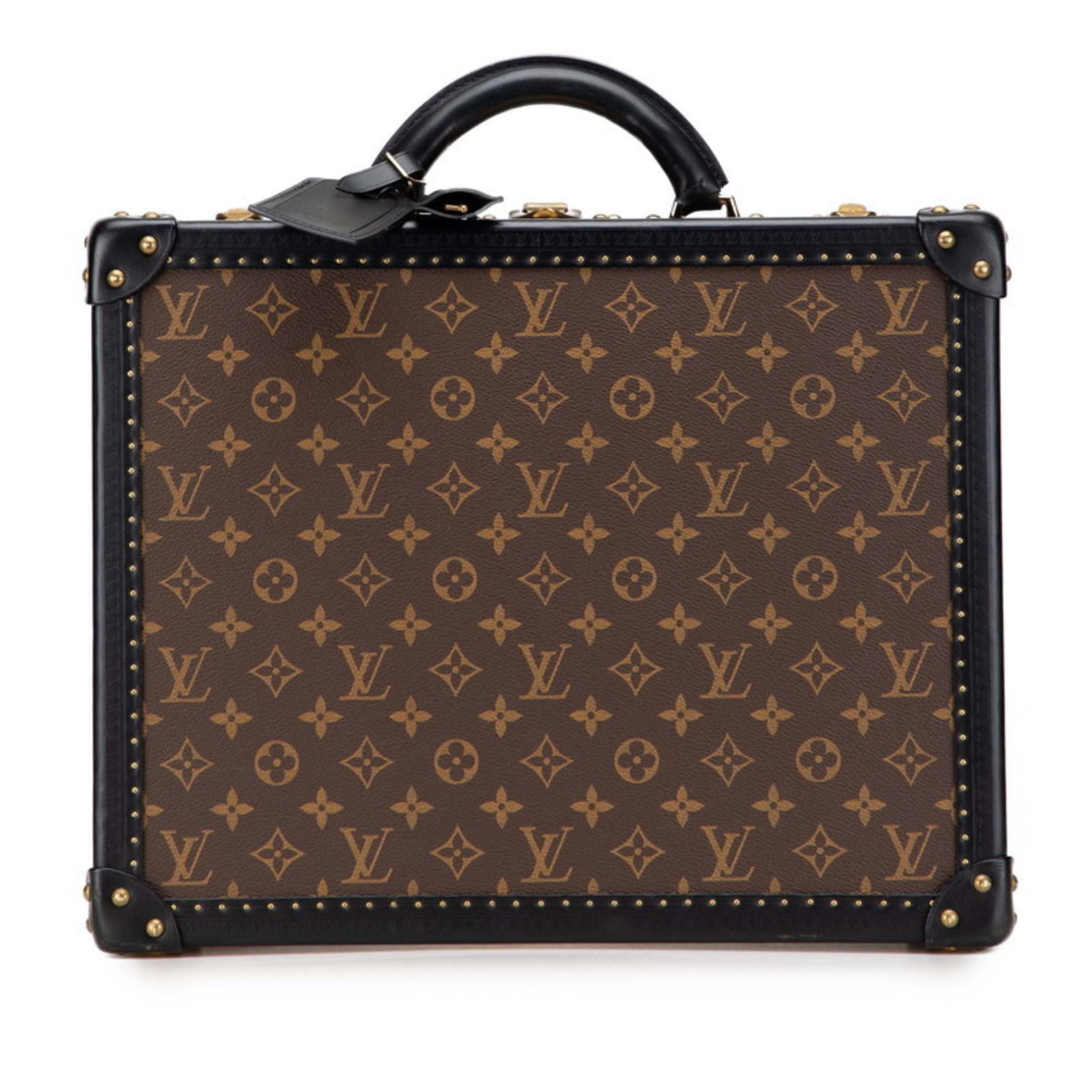 Case Briefcase Leather Pvc Louis Vuitton Attach: Case Briefcase Leather Pvc Louis Vuitton Attach Black, Brown, or Monogram Reverse: This Louis Vuitton Attach Case Briefcase features a durable PVC and leather construction, with a classic design that