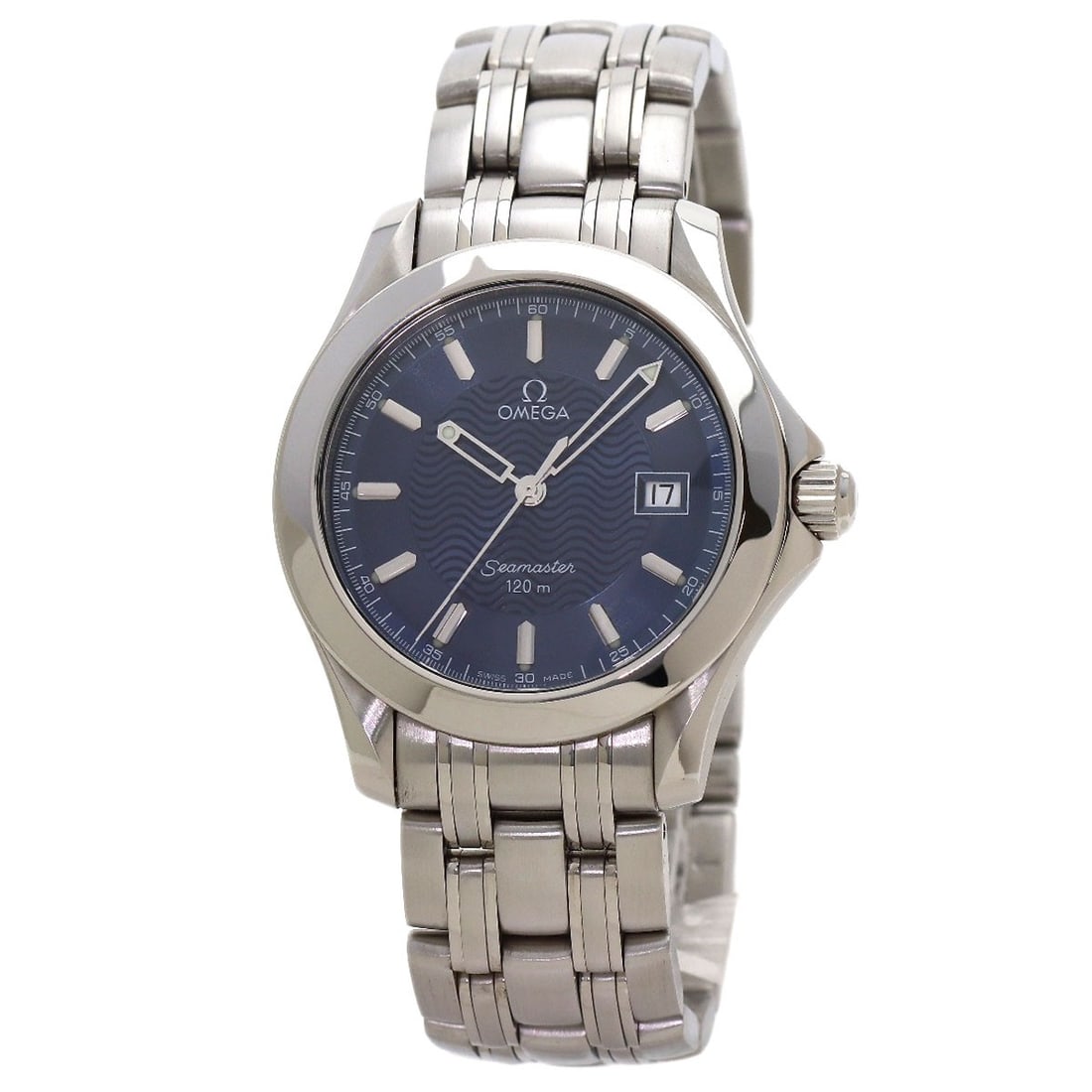 Omega Seamaster Watches 2511.81.00 Stainless Steel/ Stainless Steel: Omega Seamaster Watches 2511.81.00 Stainless Steel/ Stainless Steel Omega Seamaster Watches 2511.81.00 features a sleek stainless steel design with a silver bezel and dial, complemented by a blue