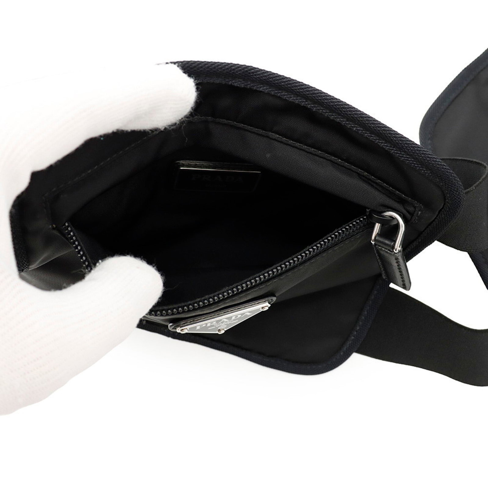 Nylon Handbag Sling Prada - 5