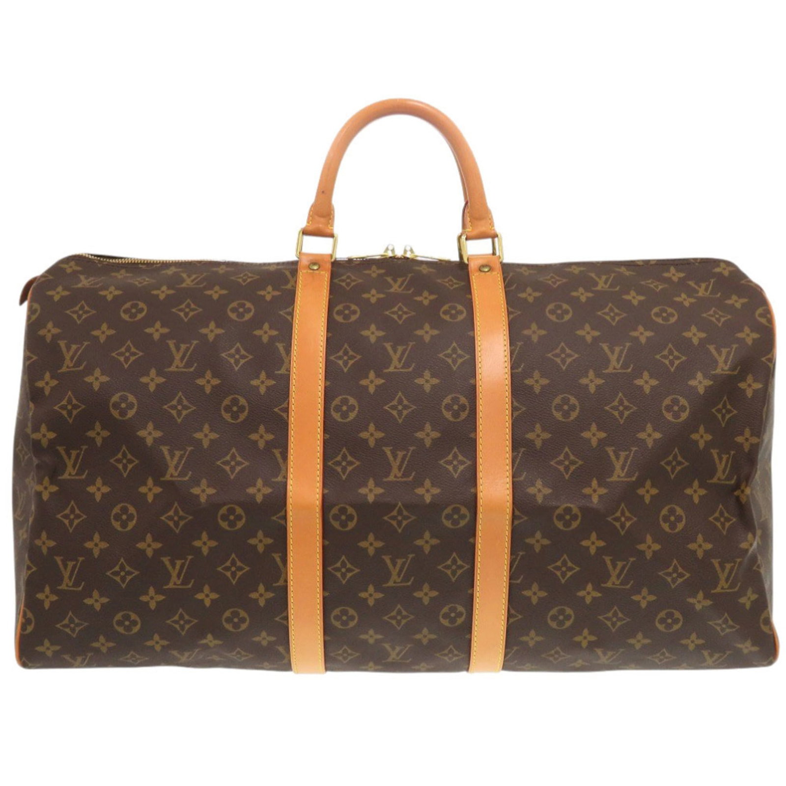 Louis Vuitton Canvas Monogram Bag Boston: Louis Vuitton Canvas Monogram Bag Boston The Louis Vuitton Canvas Monogram Bag Boston is a classic design with a timeless brown monogram canvas exterior, measuring 31cm x 55cm x 26cm. This iconic bag