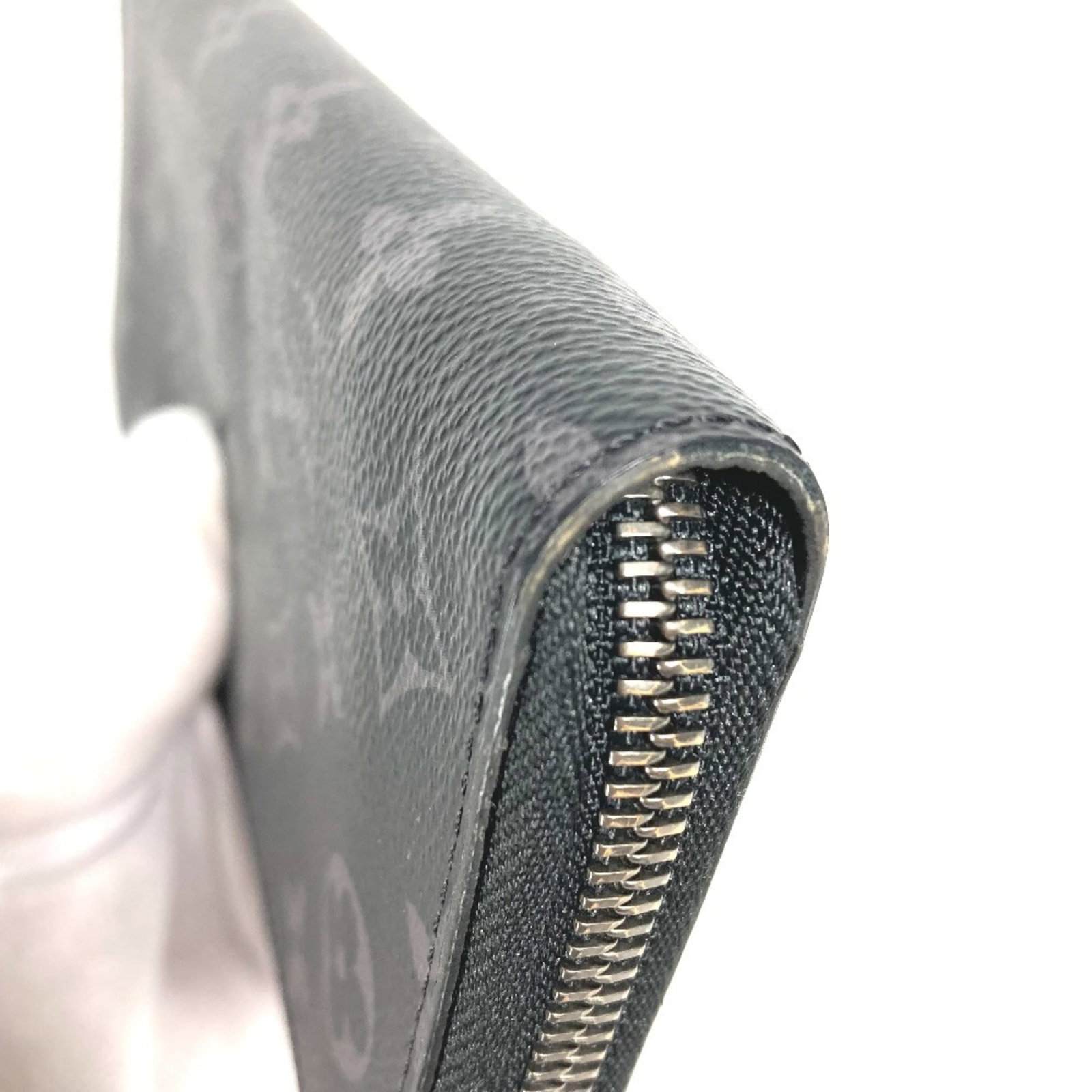 Monogram Eclipse Vuitton Bi Fold Long Wallet - 10