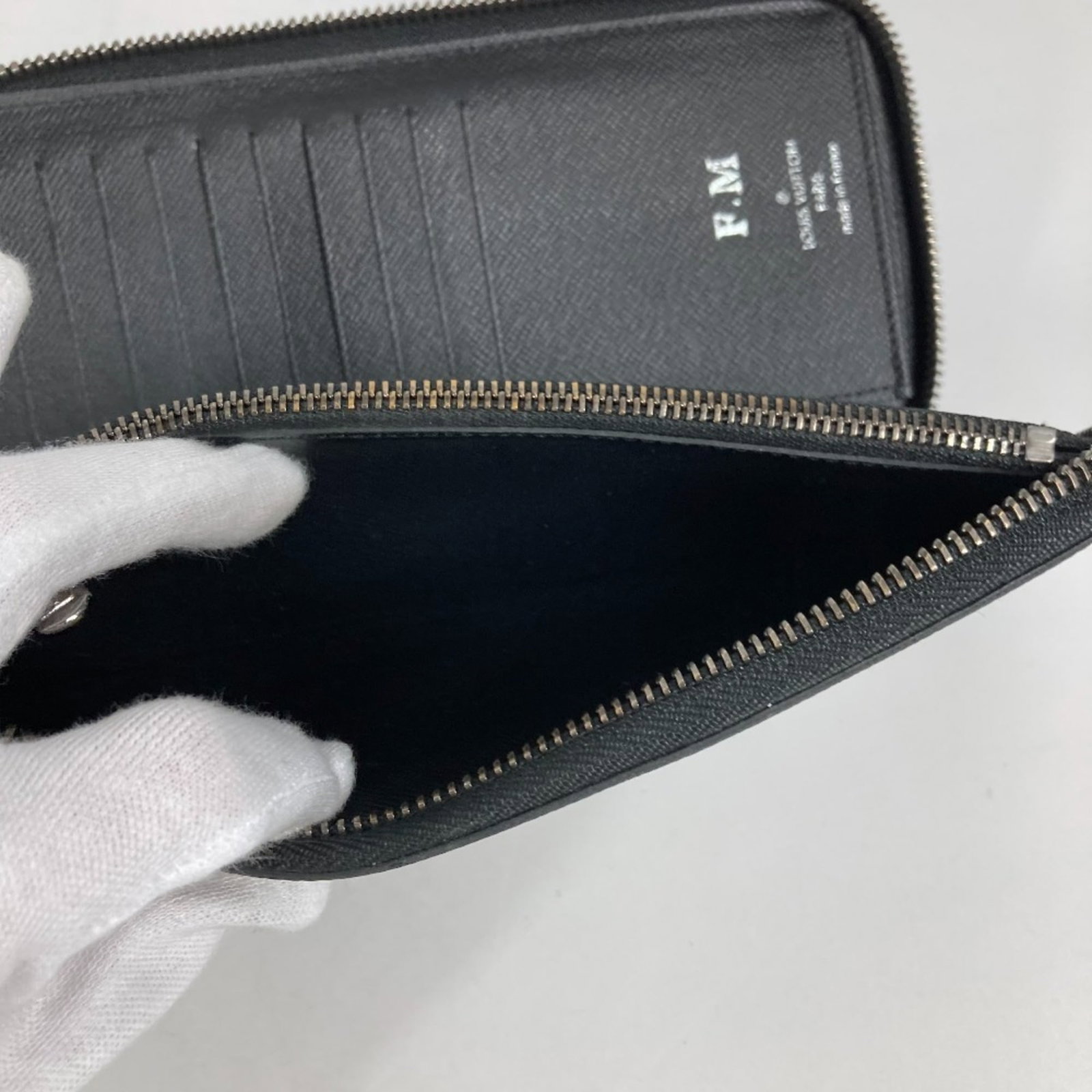 Monogram Eclipse Vuitton Bi Fold Long Wallet - 14