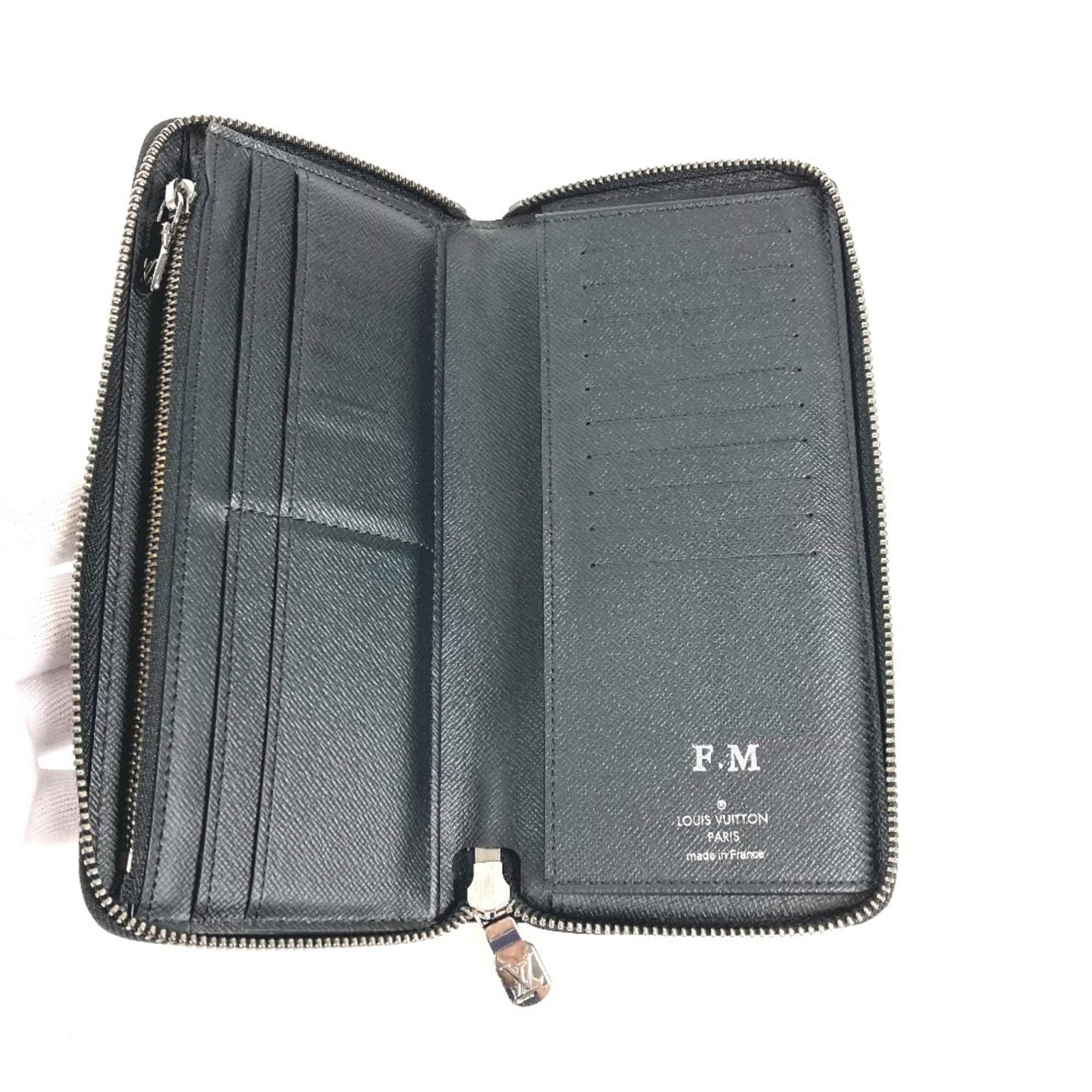 Monogram Eclipse Vuitton Bi Fold Long Wallet - 15