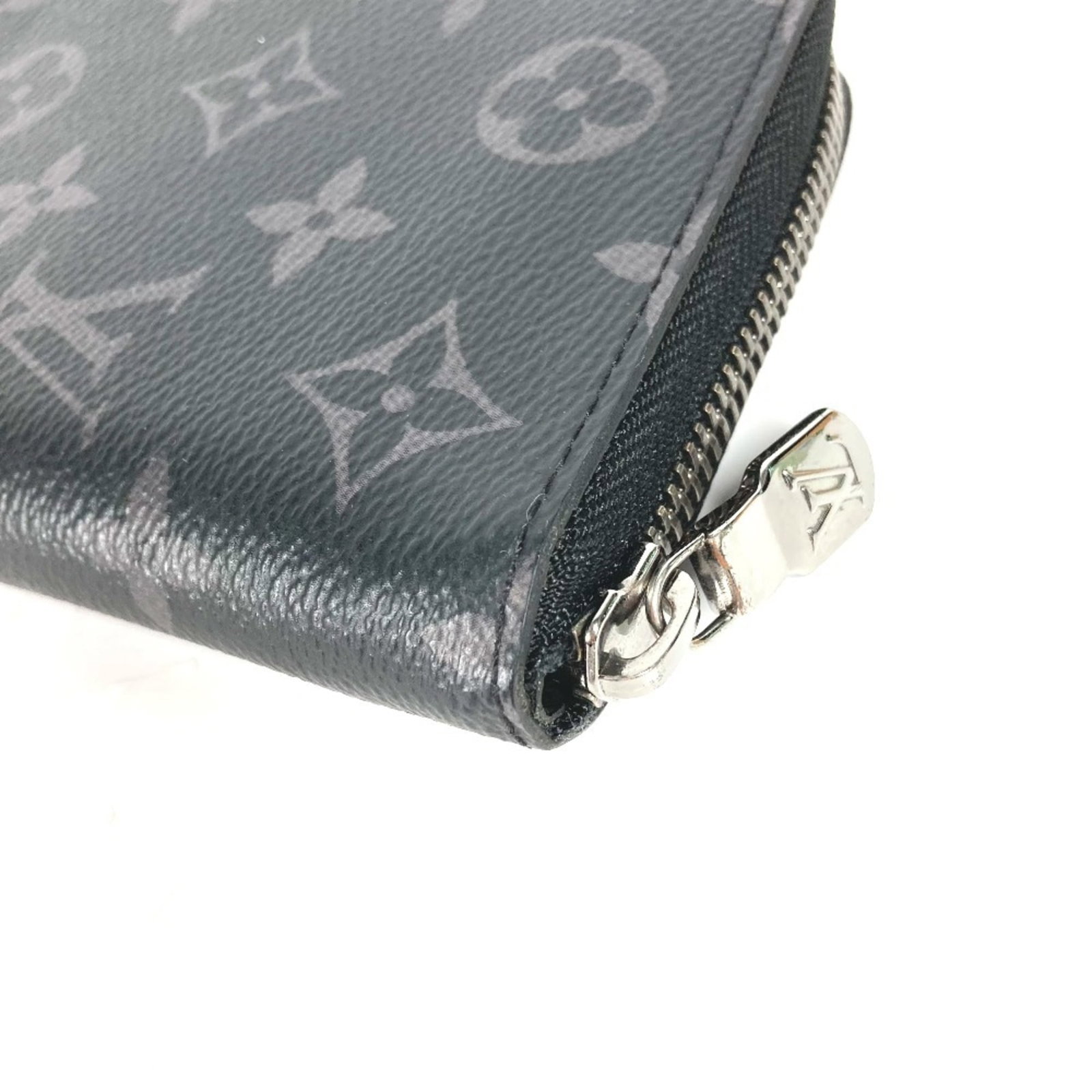 Monogram Eclipse Vuitton Bi Fold Long Wallet - 6