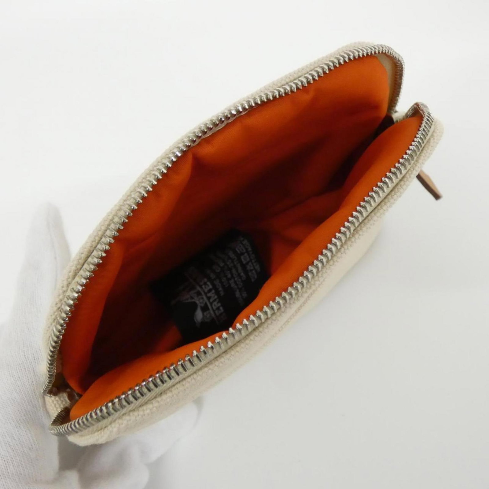 Pouch Canvas Hermes - 5