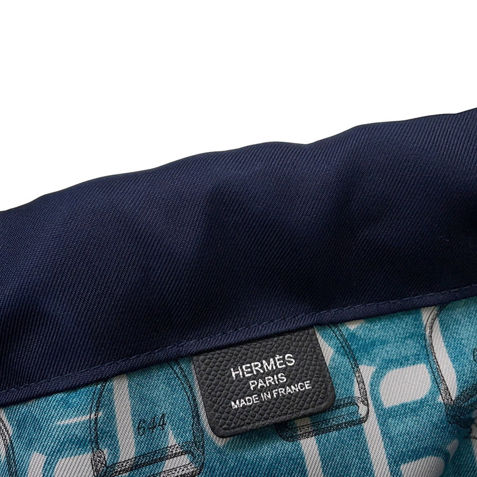 Silk Hermes Handbag - 8