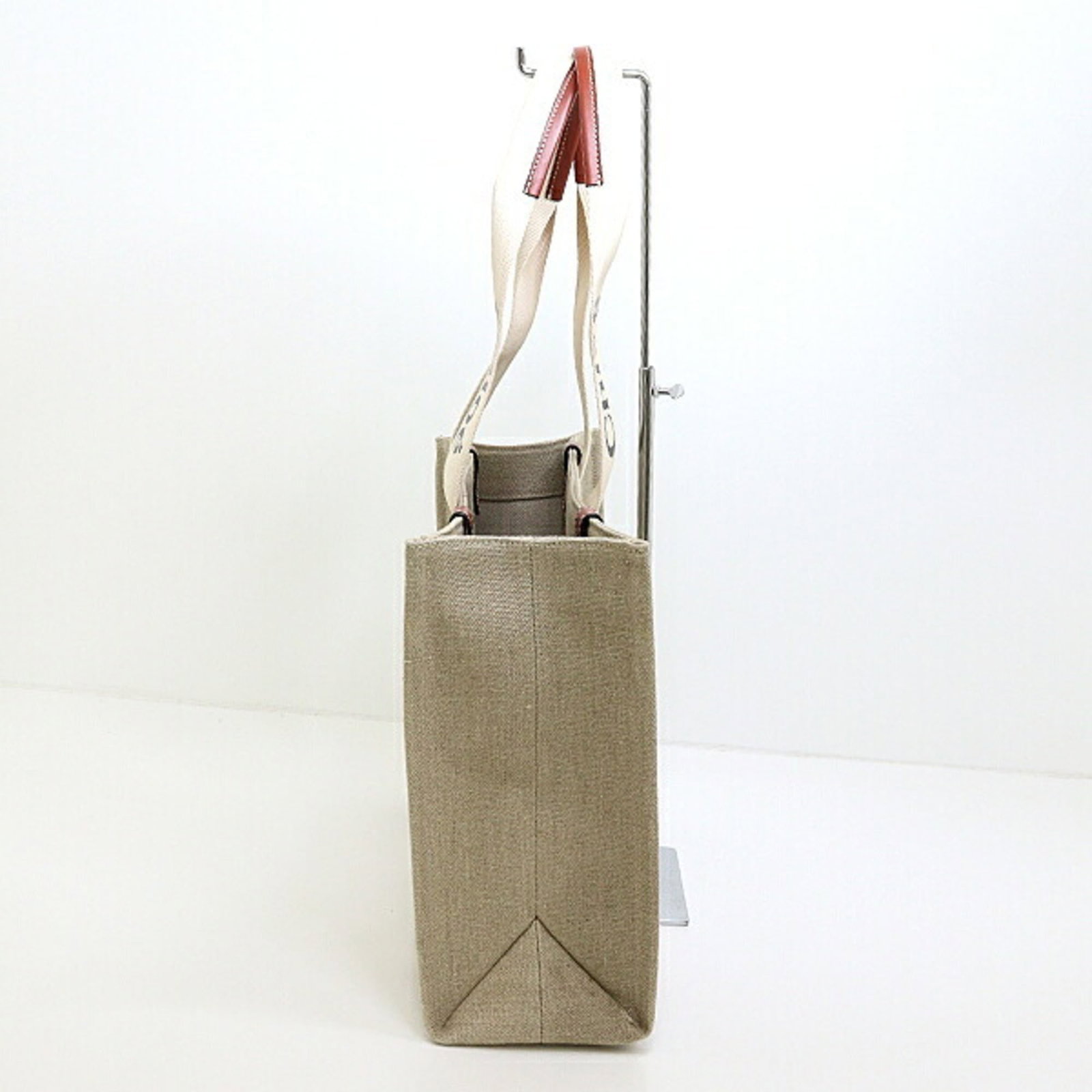 Tote Bag Linen Polyester Leather - 2