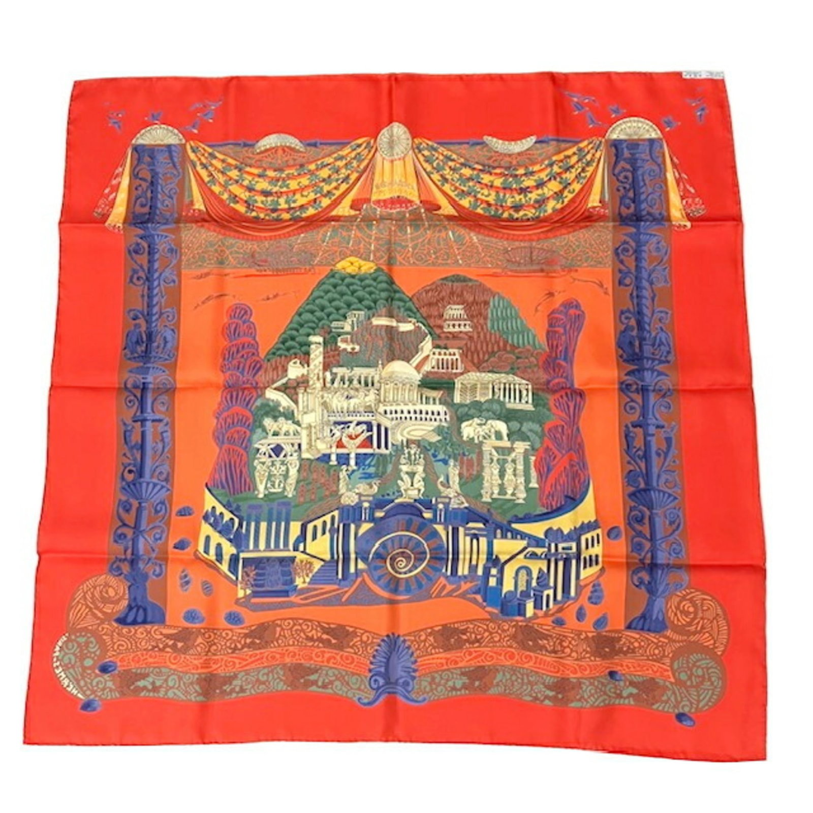 Silk Hermes Scarf - 2
