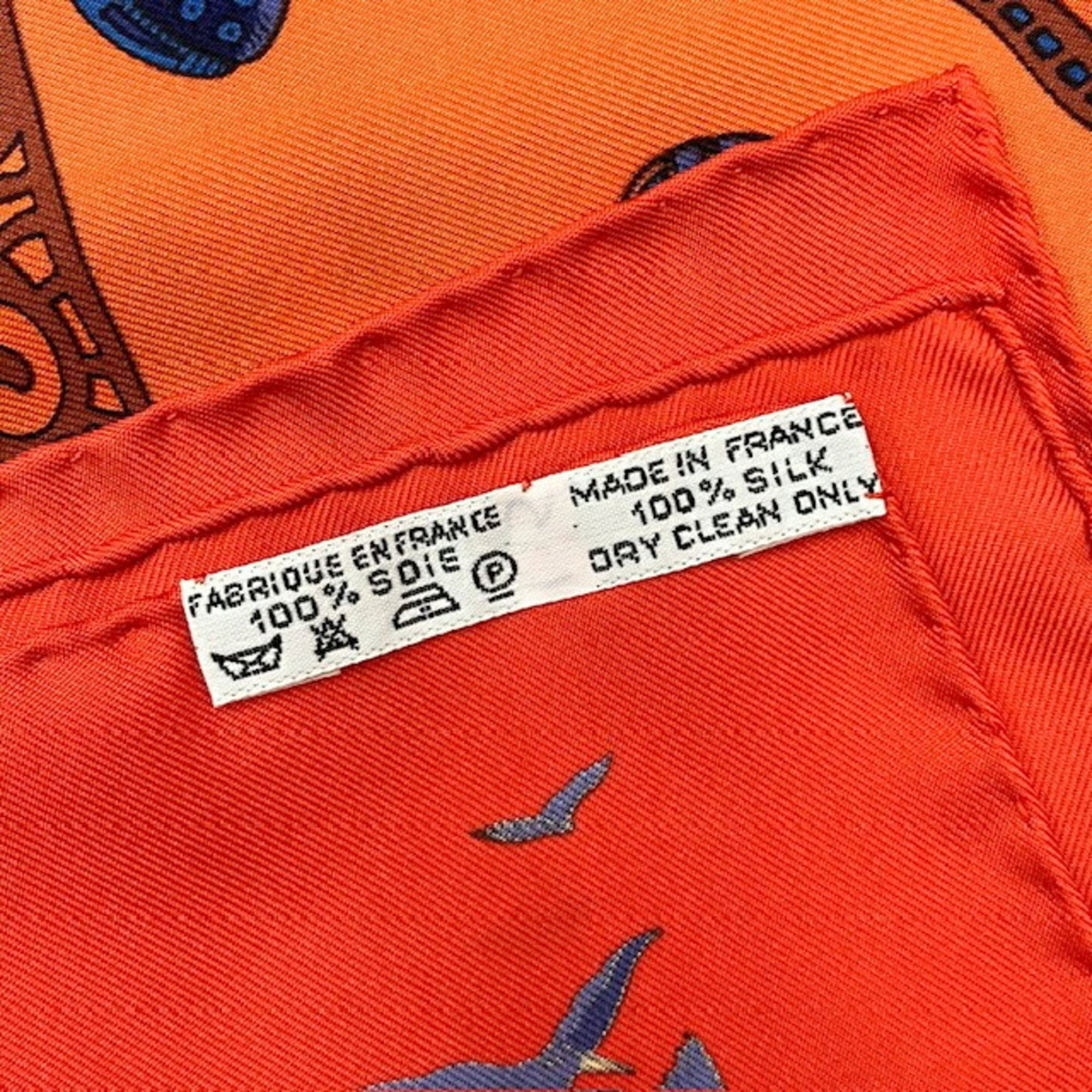 Silk Hermes Scarf - 7
