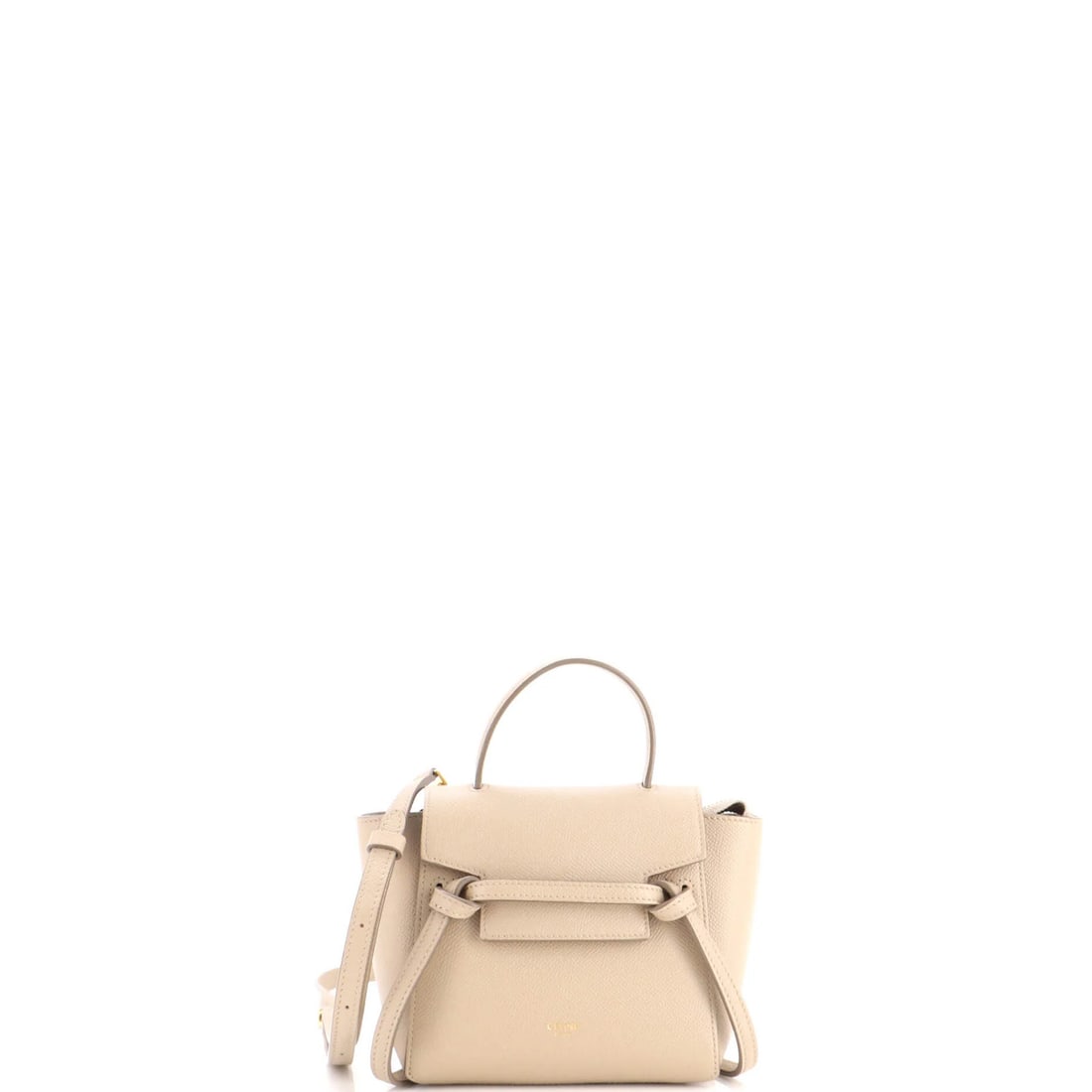 Pico Textured Leather Belt Bag Celine: Pico Textured Leather Belt Bag Celine Pico Textured Leather Belt Bag Celine - A stylish and versatile shoulder bag with a textured leather exterior in neutral tones. The bag features a suede