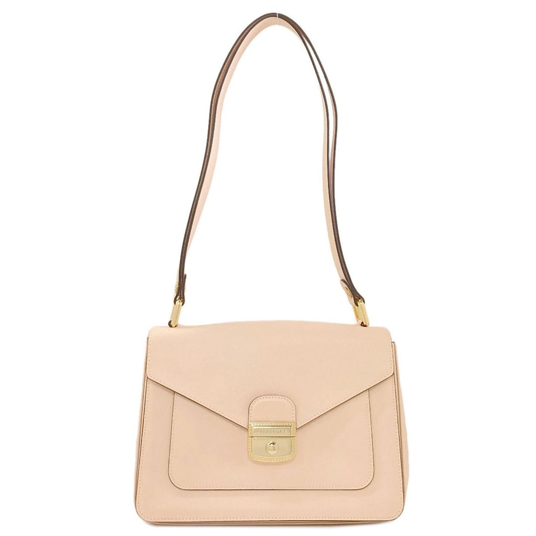 Longchamp Le Pliage Heritage Shoulder Bag Leather: Longchamp Le Pliage Heritage Shoulder Bag Leather Pink Longchamp Le Pliage Heritage Shoulder Bag made from high-quality leather, this stylish bag features a signature and bears the Longchamp brand. Th