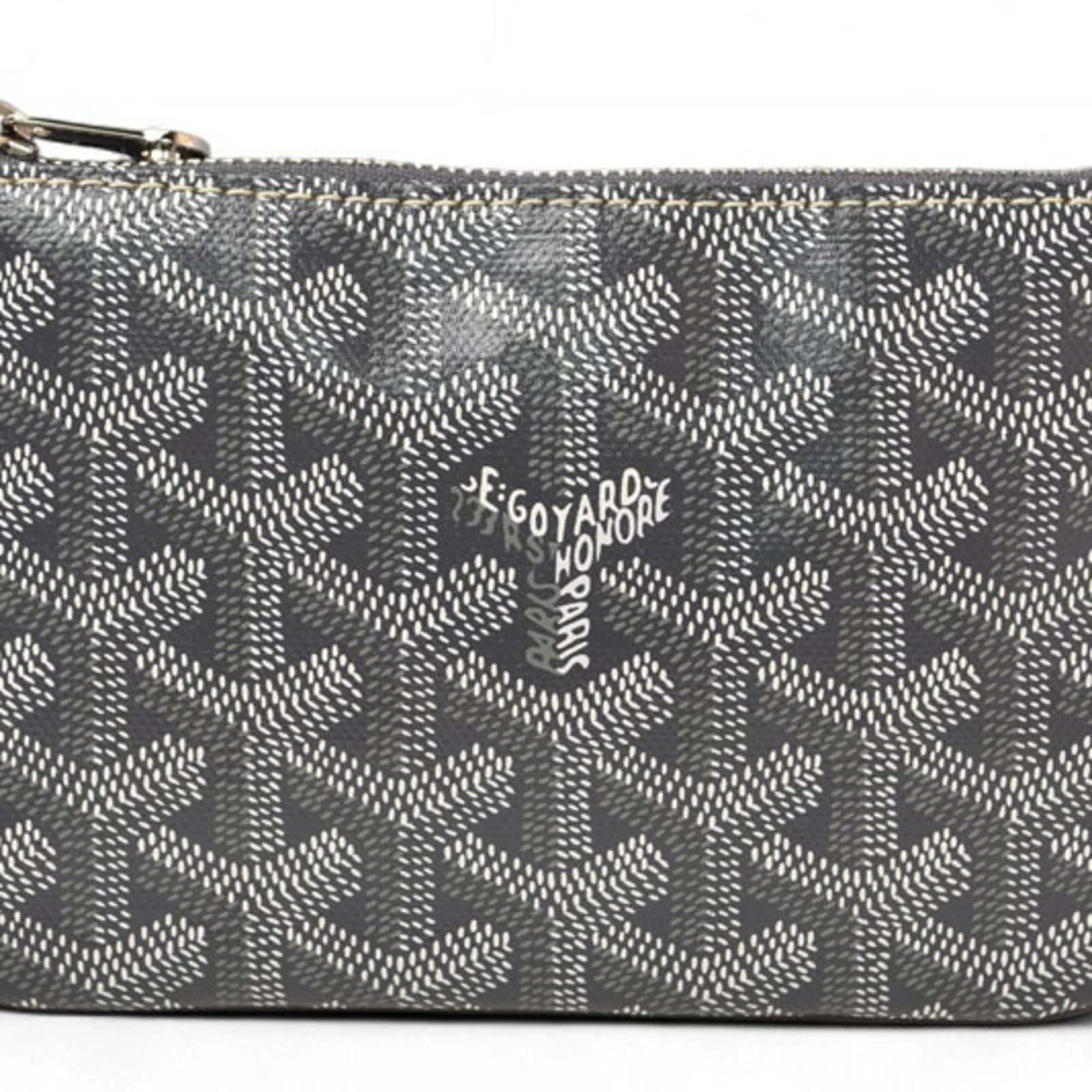 Canvas Leather Goyard Pouch Coated: Canvas Leather Goyard Pouch Coated Canvas Leather Goyard Pouch Coated - A stylish and versatile accessory from the renowned French brand, featuring a unique combination of coated canvas and leather, w