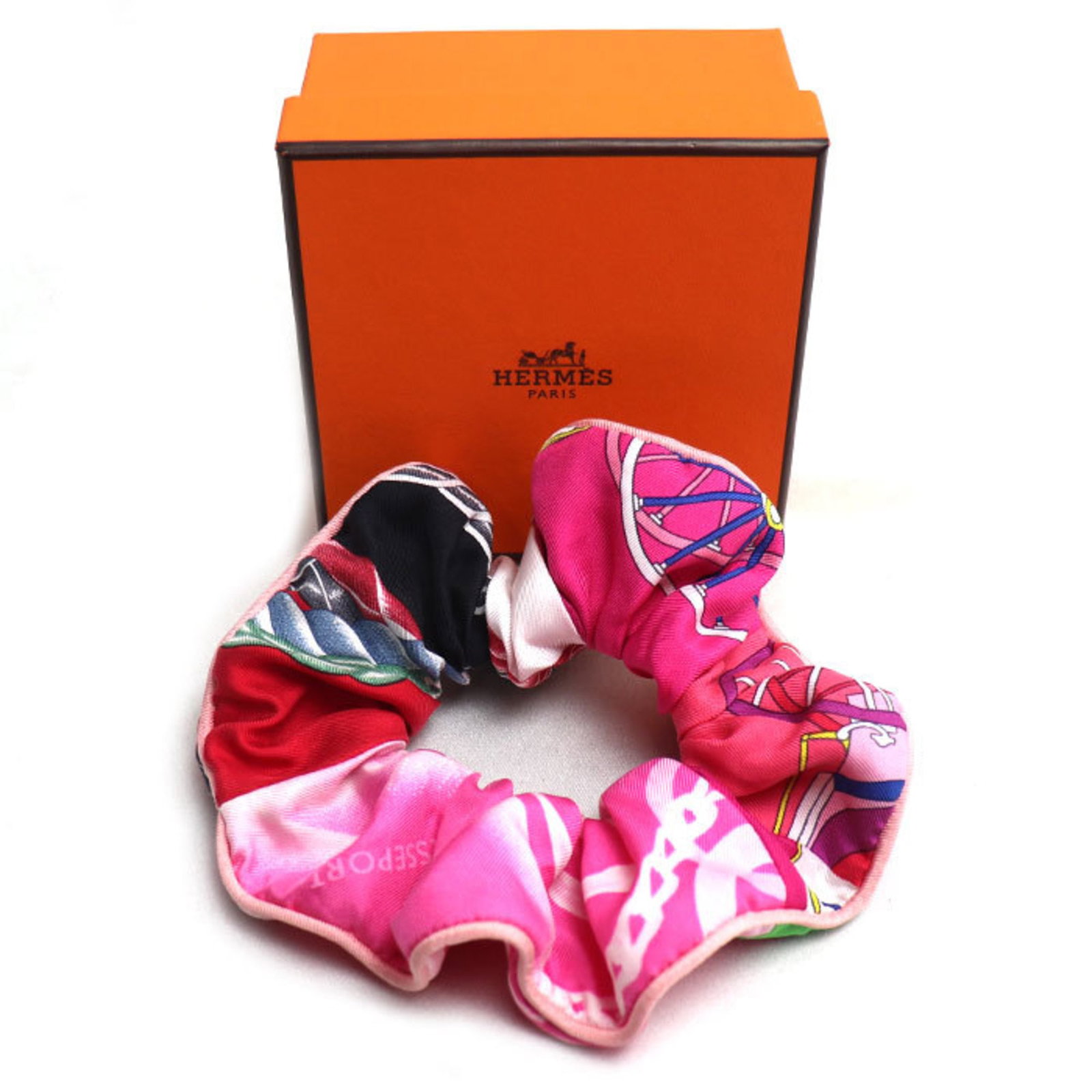 Hermes Silk Scrunchie - 5