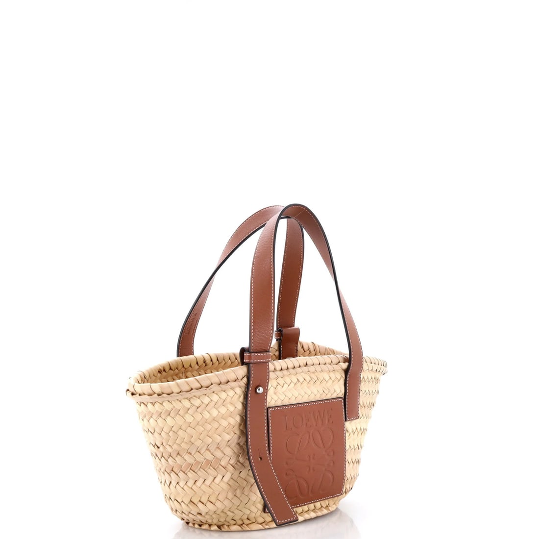 Loewe Raffia Small Basket Tote - 2