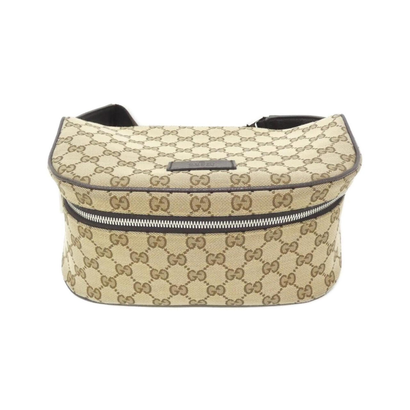 Gucci Gg Canvas Fanny Pack: Gucci Gg Canvas Fanny Pack Gucci's GG canvas fanny pack is a stylish accessory with a classic design. Made from high-quality GG canvas, this beige and brown fanny pack features a timeless look that's