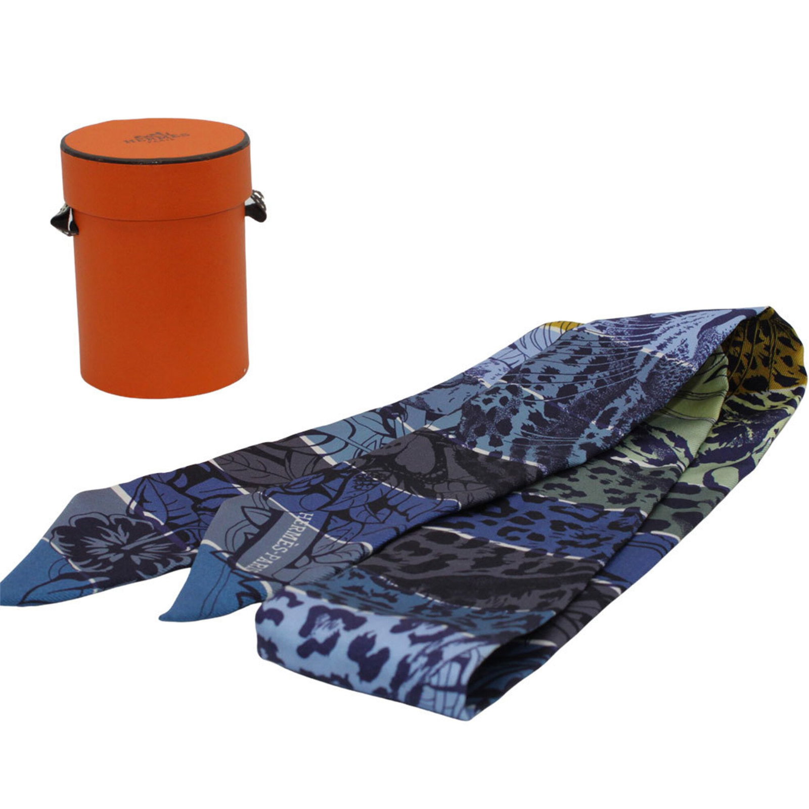Silk Hermes Scarf - 5