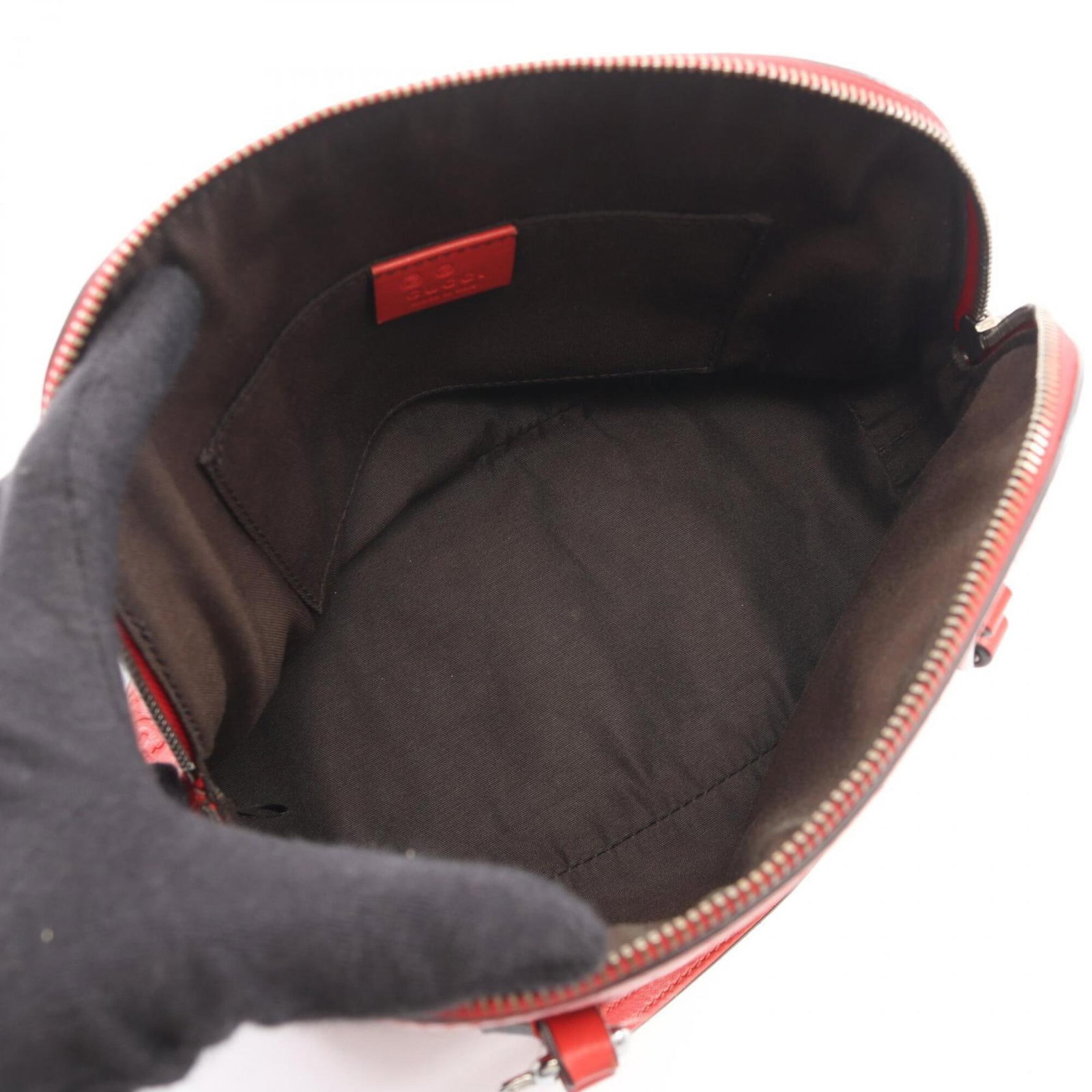Handbag Leather Gucci - 3