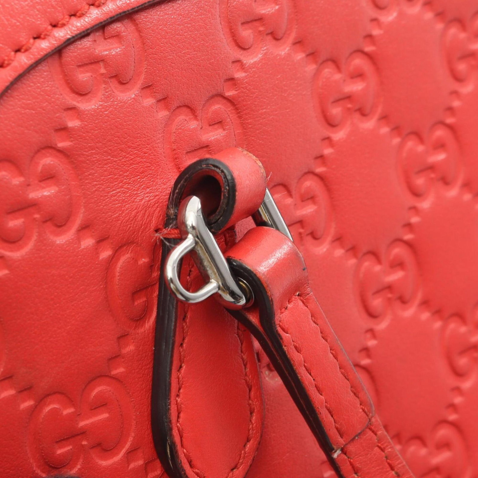 Handbag Leather Gucci - 7