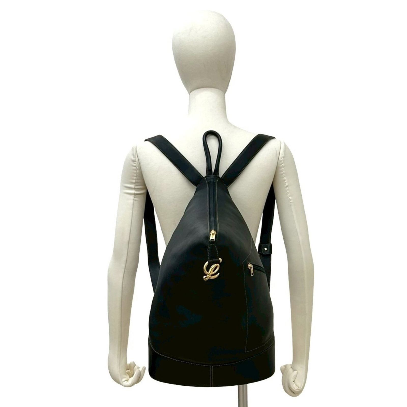 Loewe Leather Pouch Backpack - 2