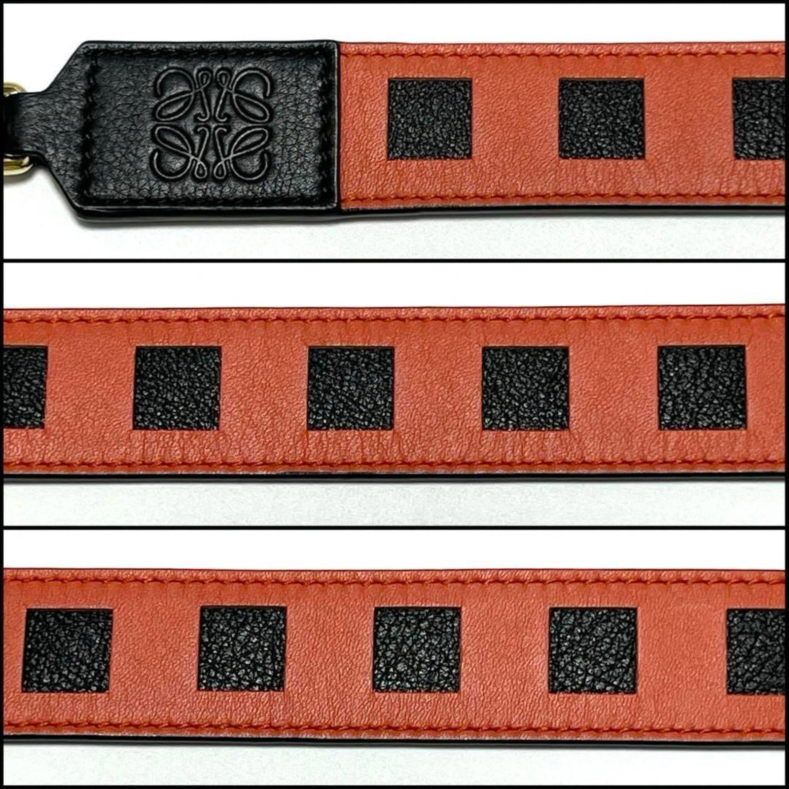 Metal Strap Leather Loewe - 3