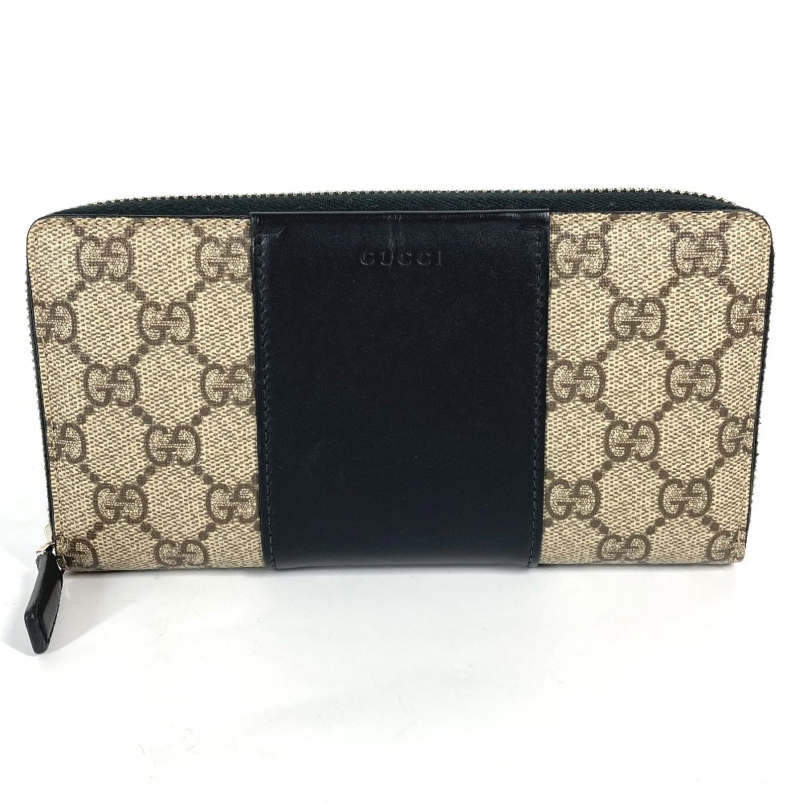 Gucci Wallet Bi Fold Other: Gucci Wallet Bi Fold Other Gucci Wallet Bi Fold is a classic long wallet with a bi-fold design, measuring 18.5cm x 10cm. The beige color adds a touch of elegance, while the signature bears a mark of t