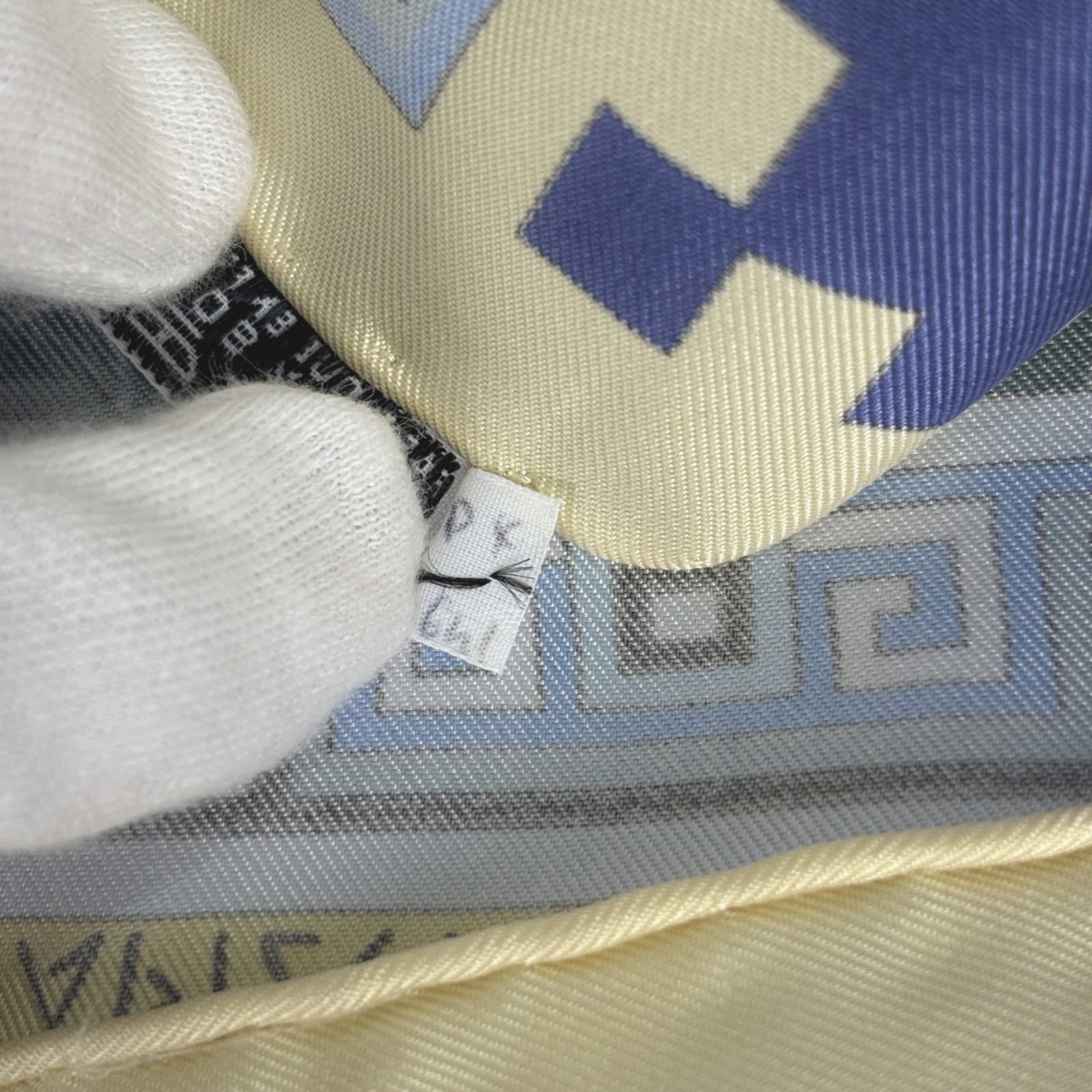 Silk Hermes Scarf - 4