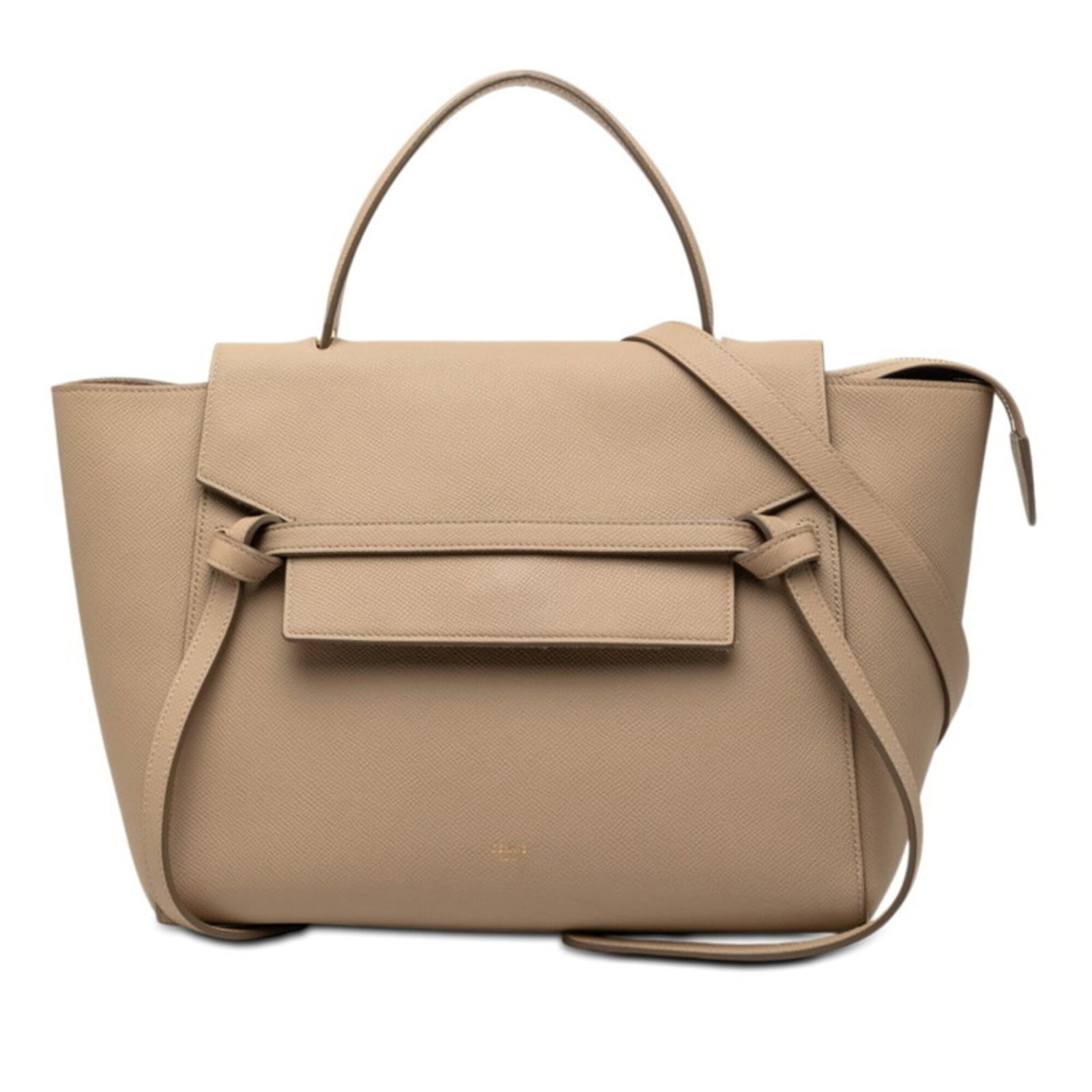 Handbag Leather Shoulder Bag Celine: Handbag Leather Shoulder Bag Celine Handbag Leather Shoulder Bag Celine bears a signature. Made from high-quality leather, this beige shoulder bag features a classic design with a 24cm x 27.5cm x