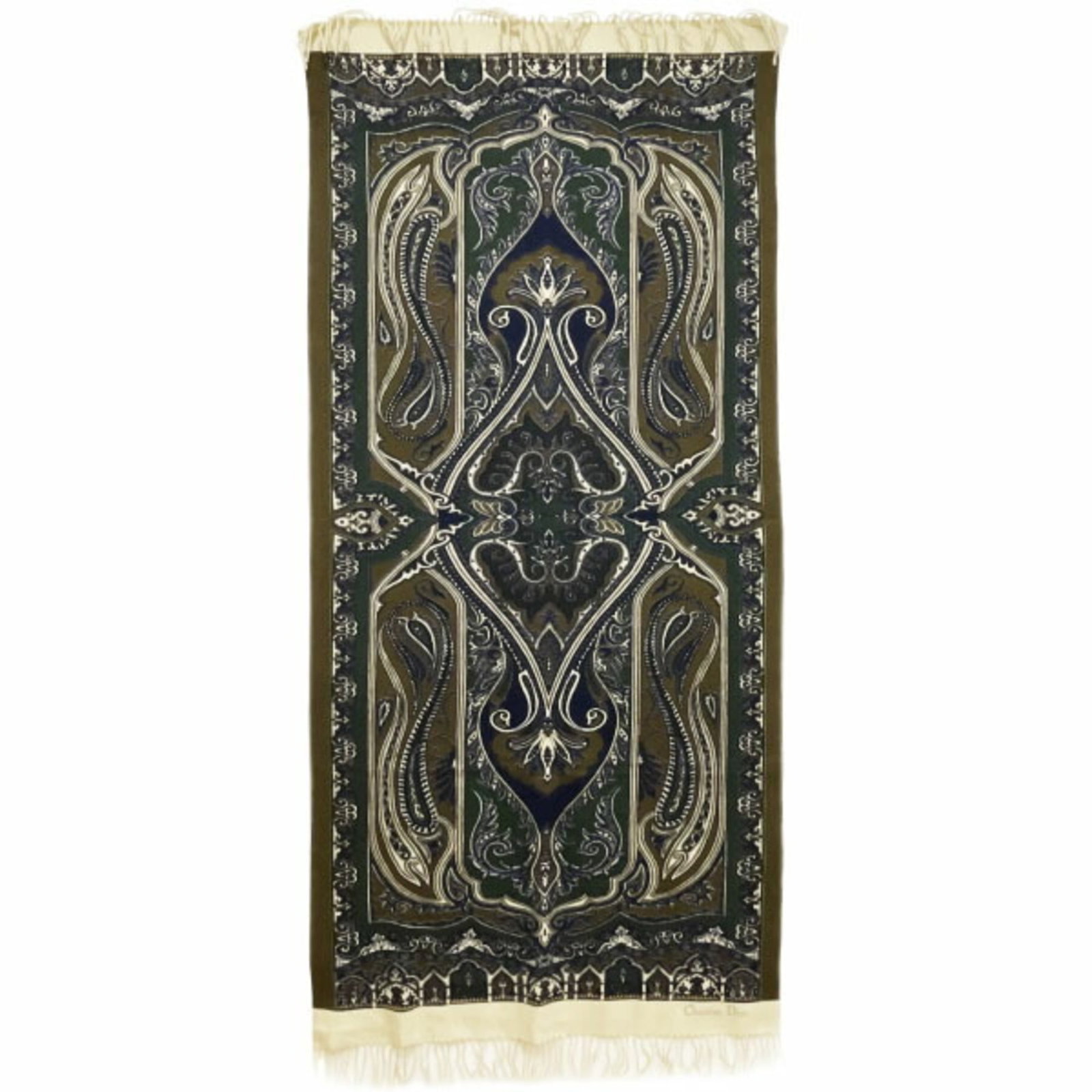 Stole Wool Christian: Stole Wool Christian Stole Wool Christian is a stunning piece of craftsmanship, measuring 1.8m in length and 78cm in width, boasting an ivory and multi-color wool construction that adds depth and