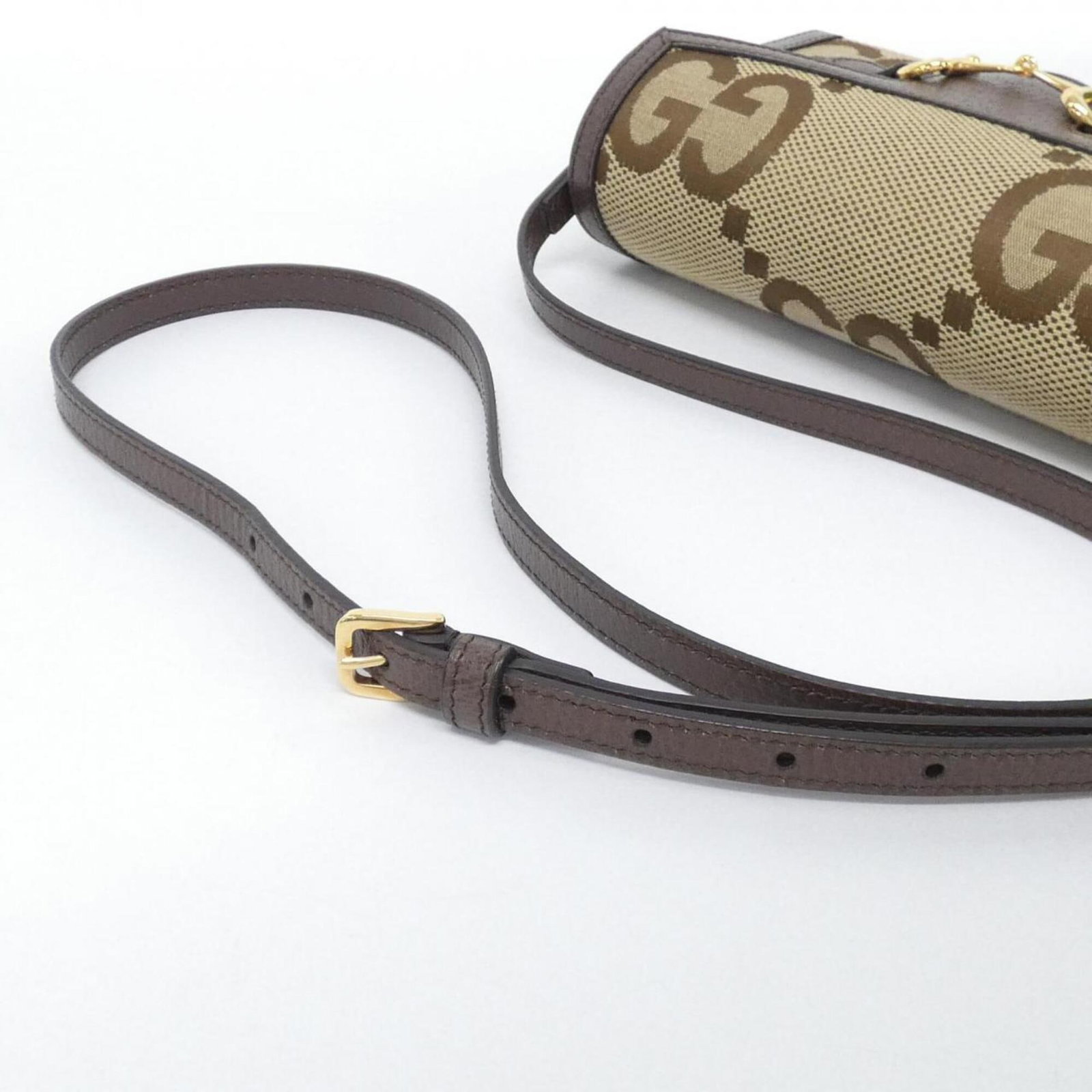 Canvas Leather Gg Gucci Bag Shoulder - 5