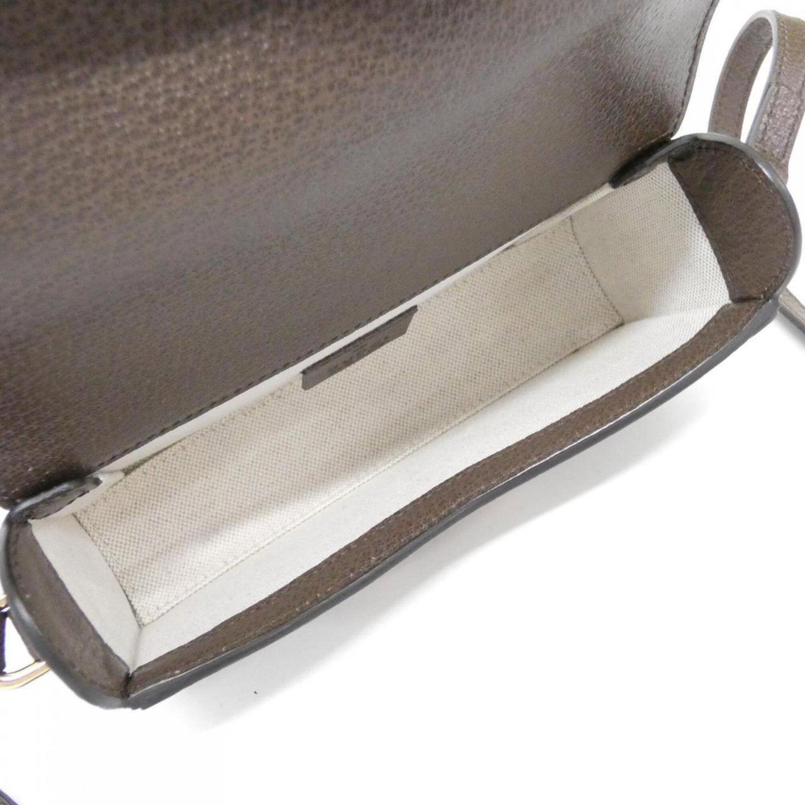 Canvas Leather Gg Gucci Bag Shoulder - 6