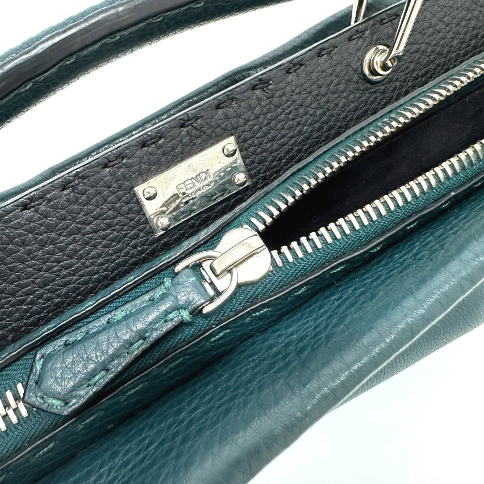 Fendi Briefcase Leather - 9