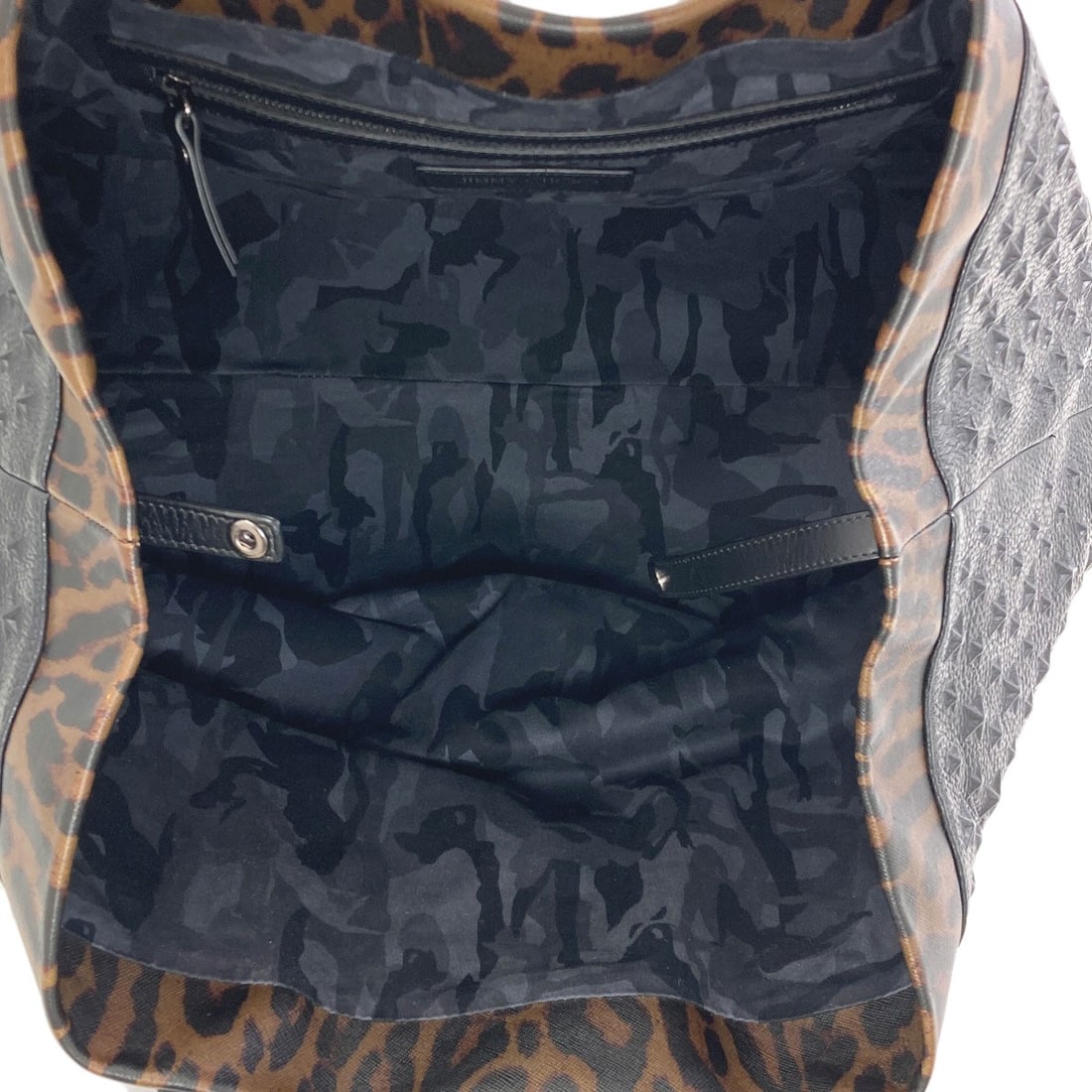 Jimmy Choo Leopard Pattern Embossed Leather Tote - 5