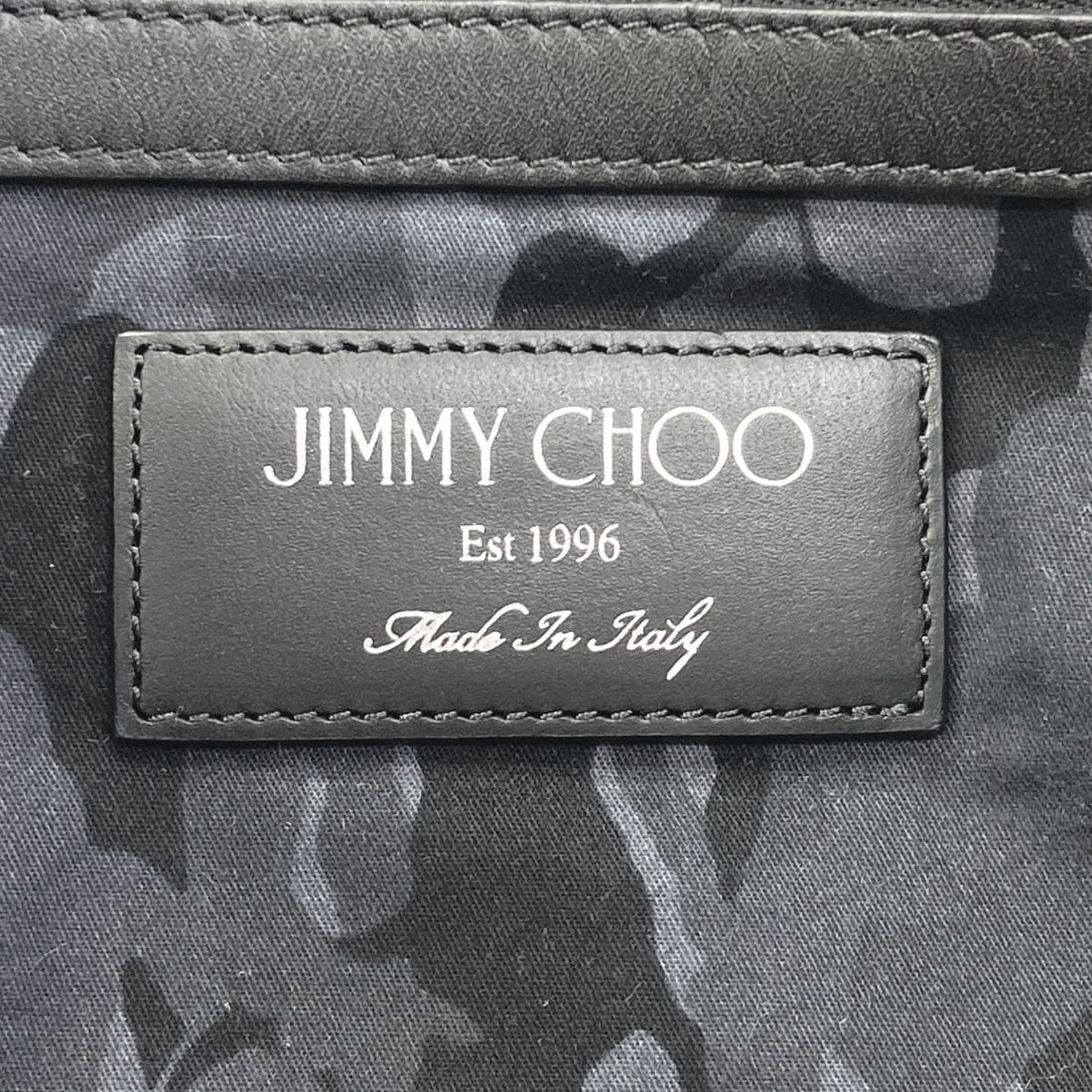 Jimmy Choo Leopard Pattern Embossed Leather Tote - 6