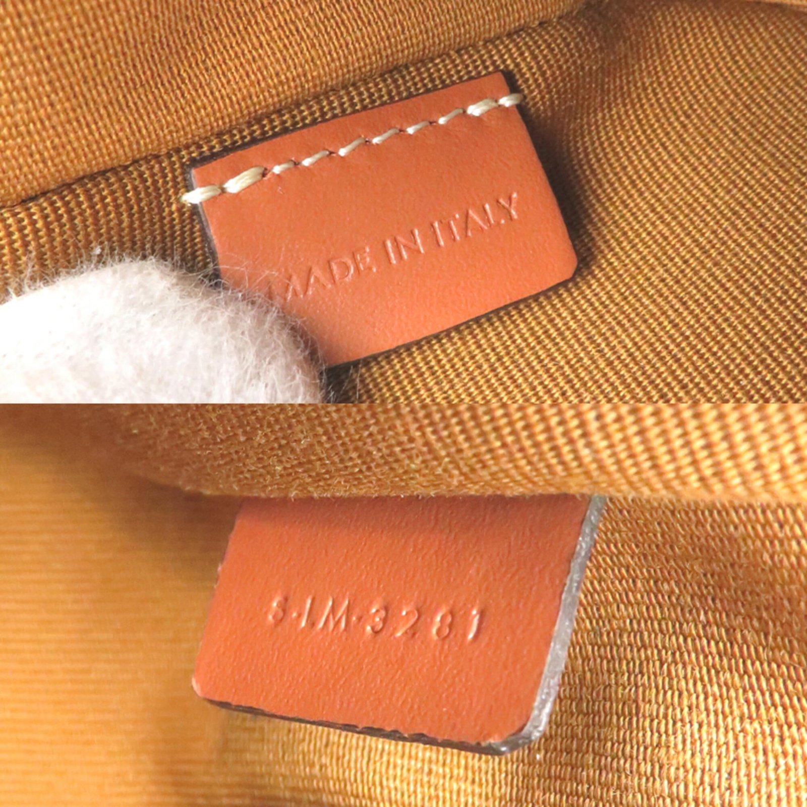 Handbag Canvas Leather - 8