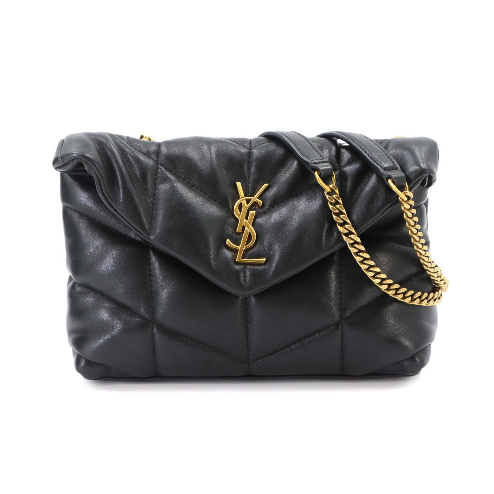 Saint Laurent Handbag Shoulder Bag Leather: Saint Laurent Handbag Shoulder Bag Leather The Saint Laurent Handbag Shoulder Bag Leather is a sleek and sophisticated black leather shoulder bag from Italy. Measuring 14.5cm x 21.5cm x 8cm, it