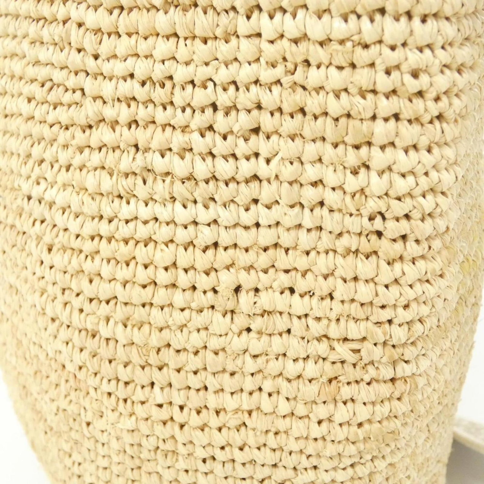 Handbag Raffia Leather Loewe - 5