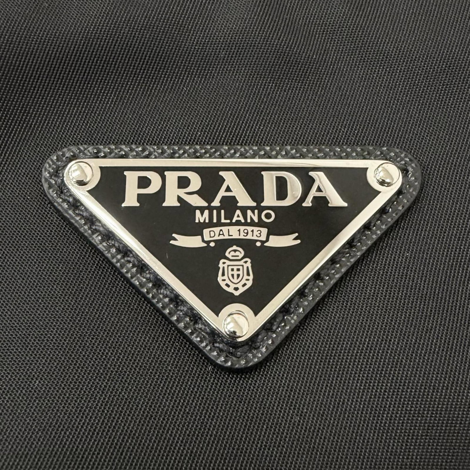 Leather Polyamide Tote Bag Prada - 10