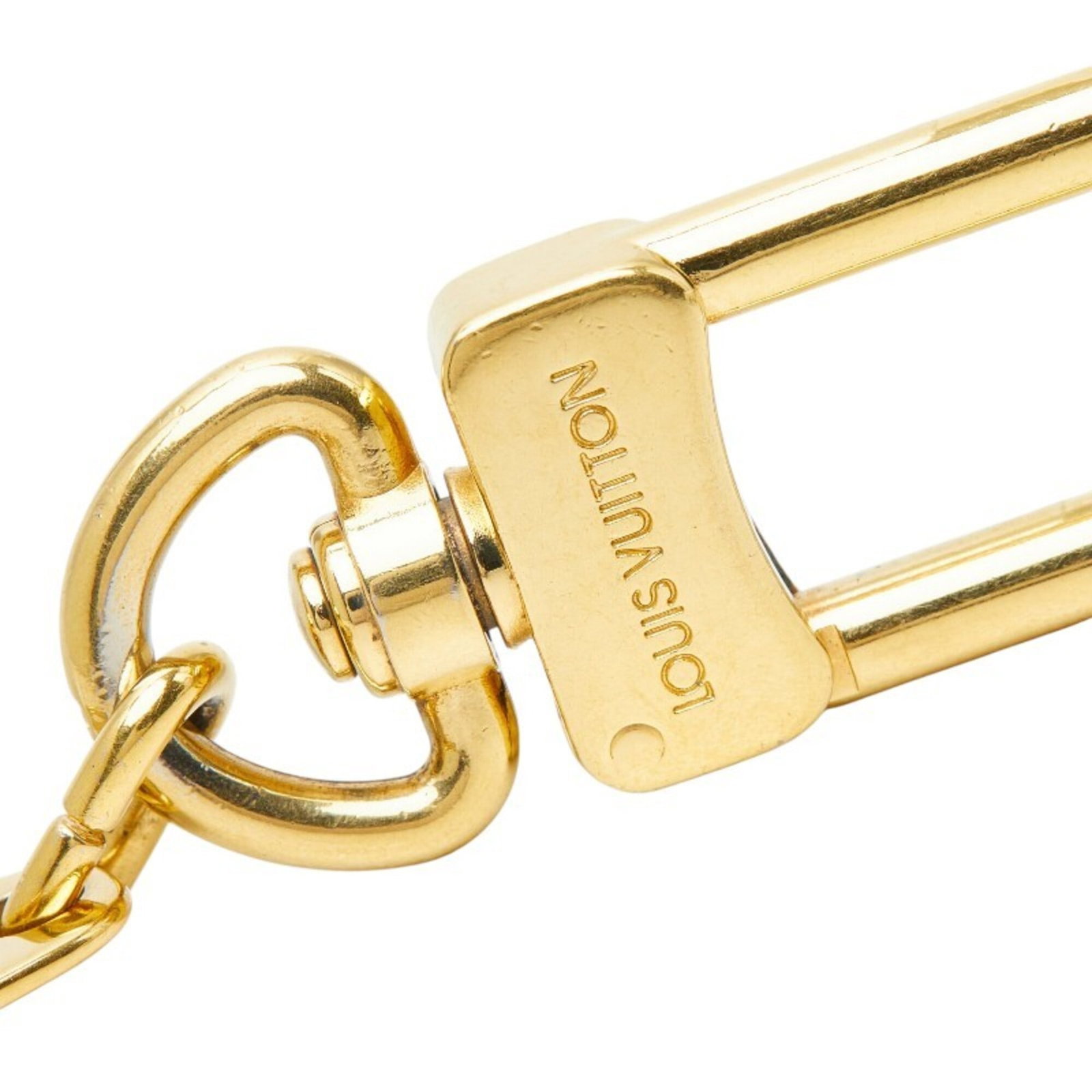 Louis Vuitton Keyring Gold Plating - 3