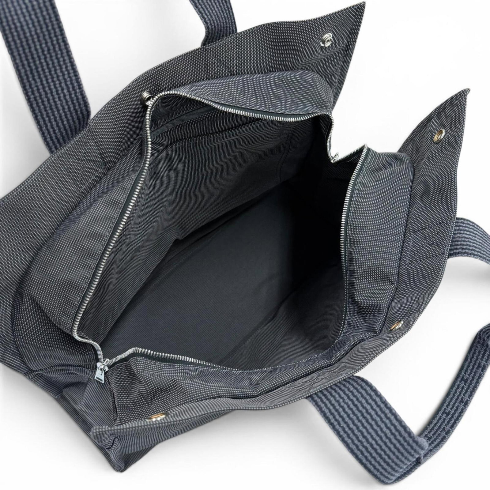 Polyamide Polyester Bag Tote Handbag Hermes - 5