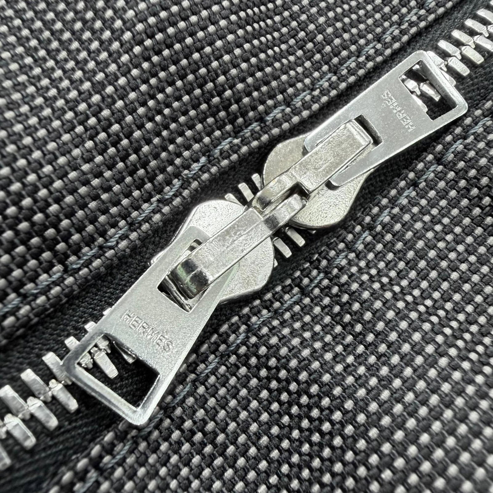 Polyamide Polyester Bag Tote Handbag Hermes - 9