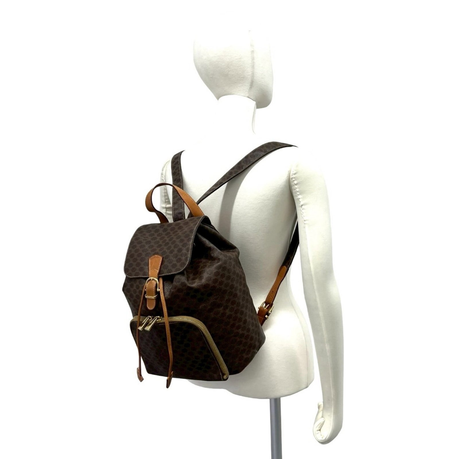 Pvc Leather Celine Backpack - 2