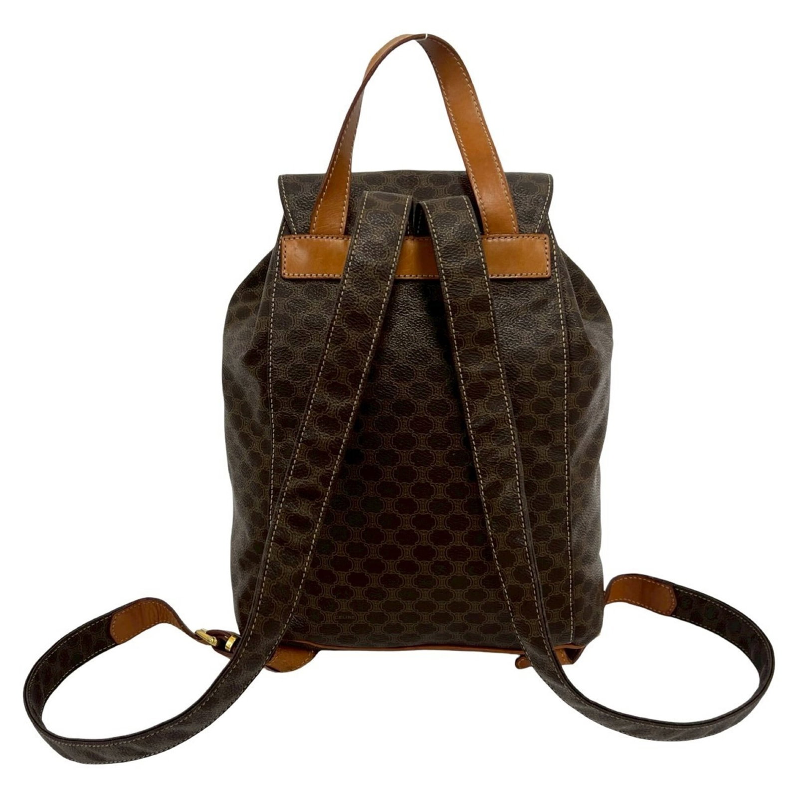 Pvc Leather Celine Backpack - 3