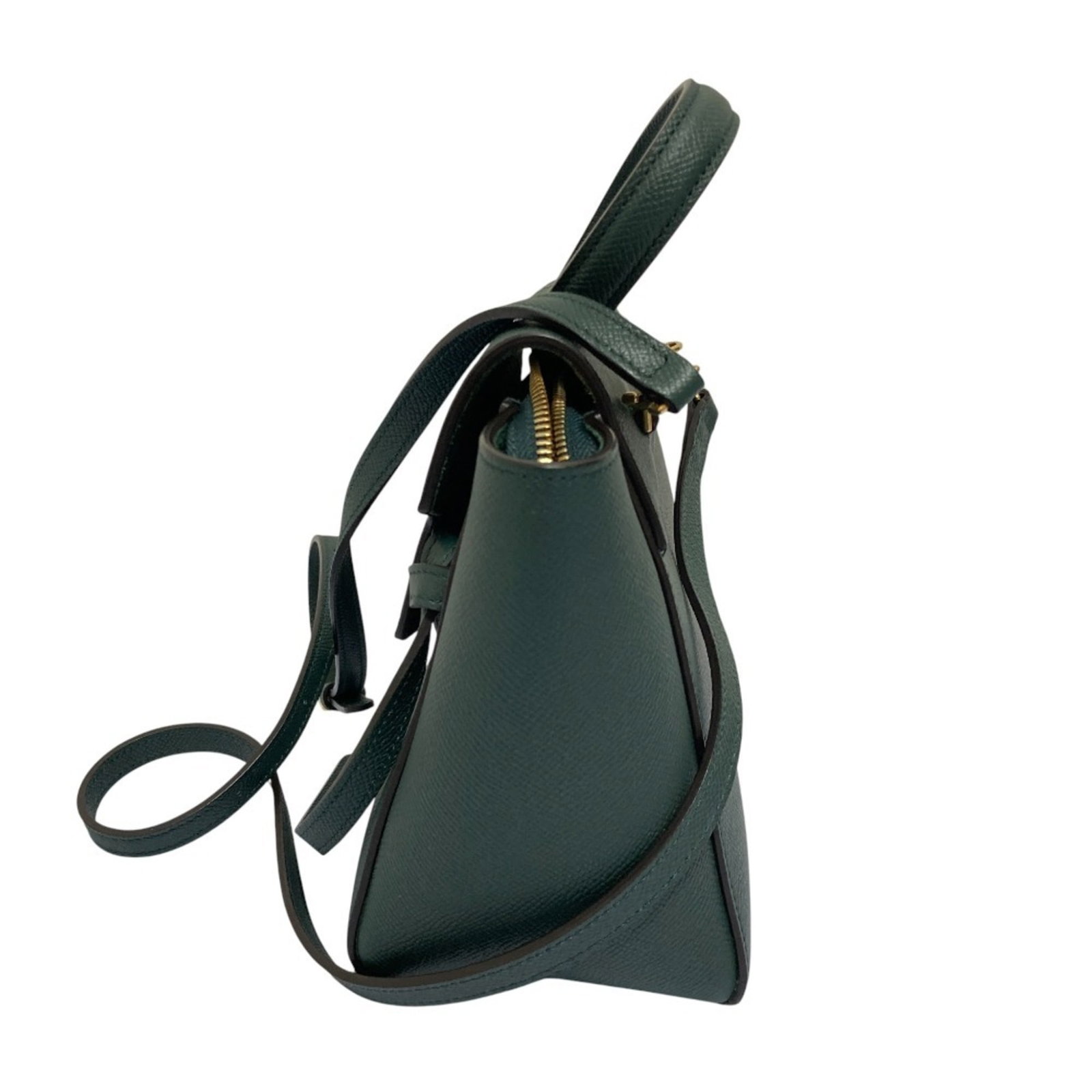 Celine Suede Handbag Shoulder - 3