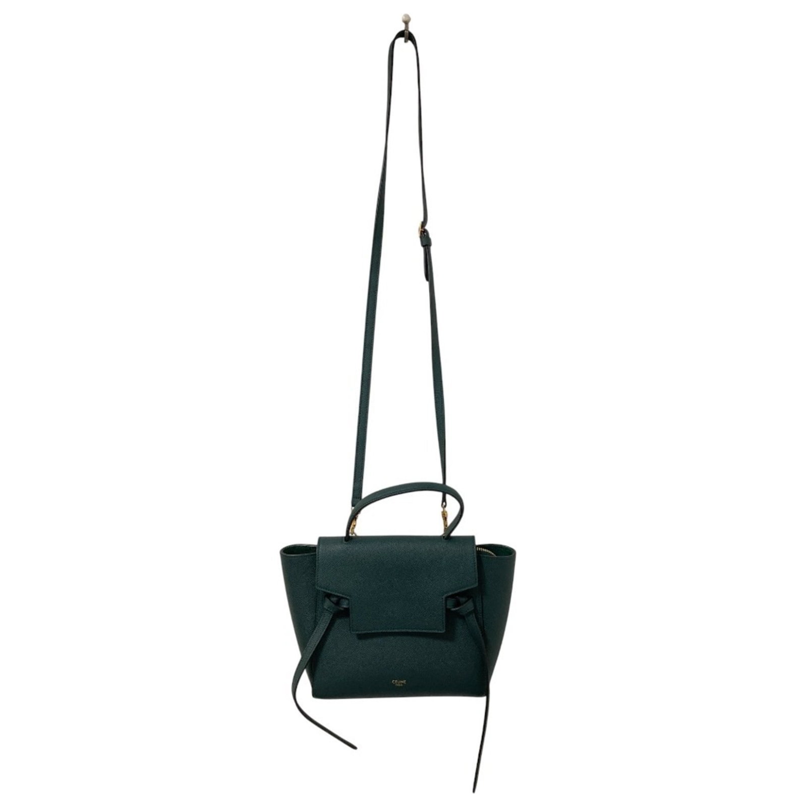 Celine Suede Handbag Shoulder - 5